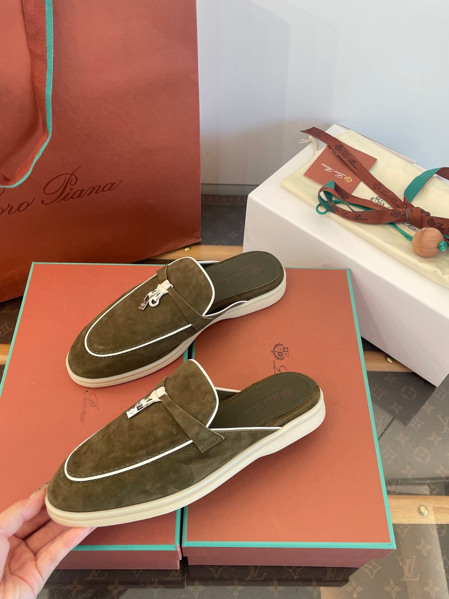 LORO P SUMMER CHARMS LOAFERS