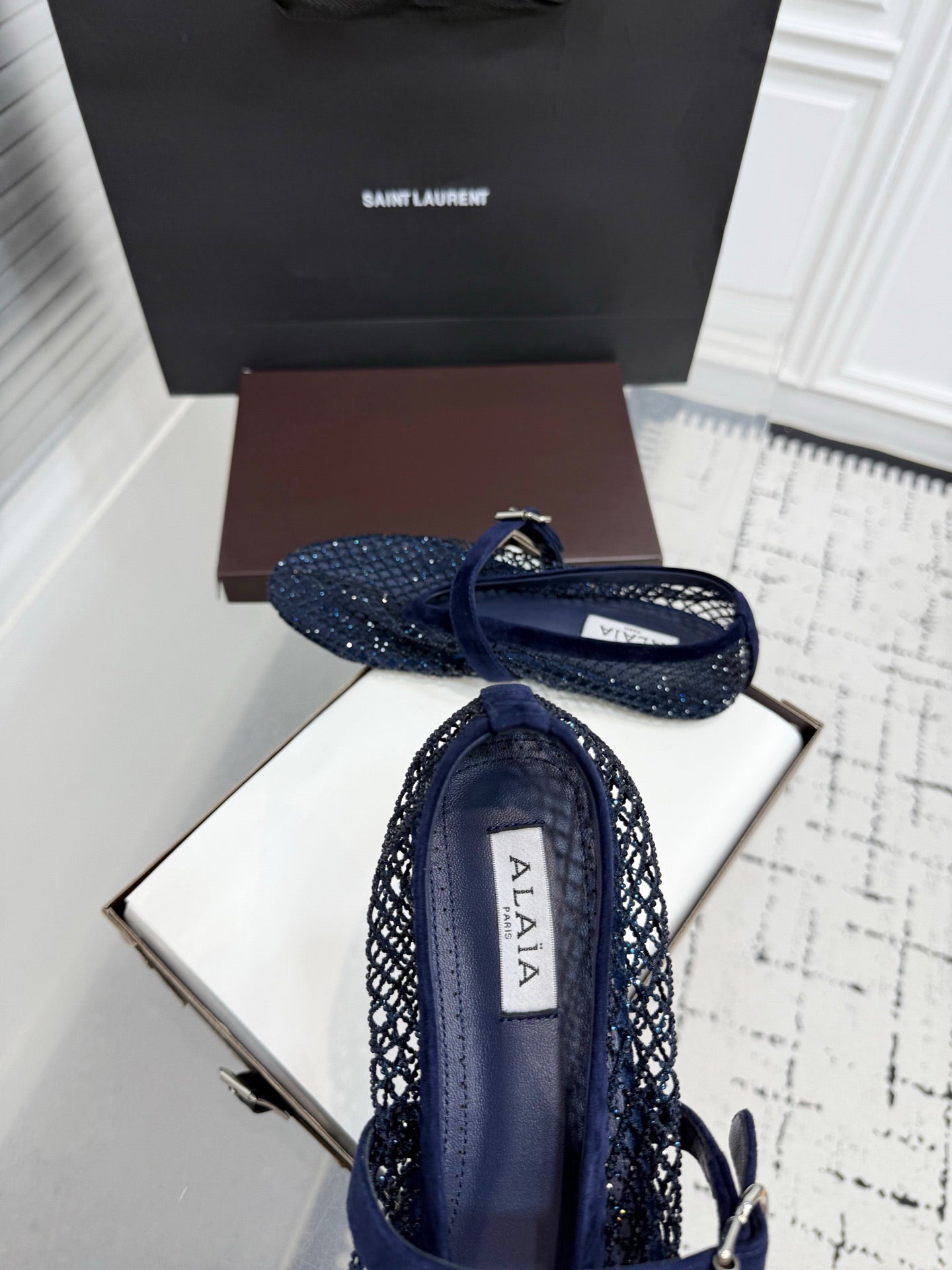 ALAIA BALLET FLATS