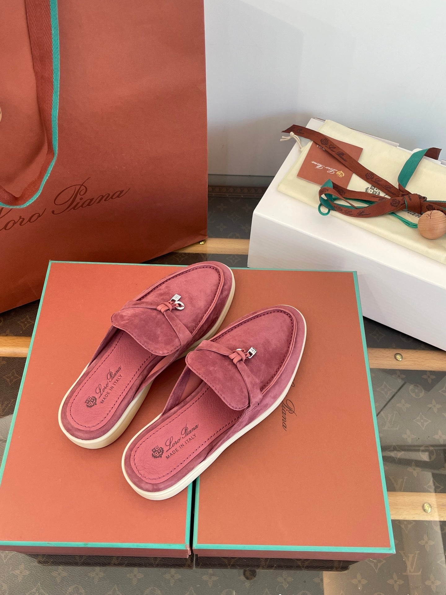 LORO P SUMMER CHARMS LOAFERS