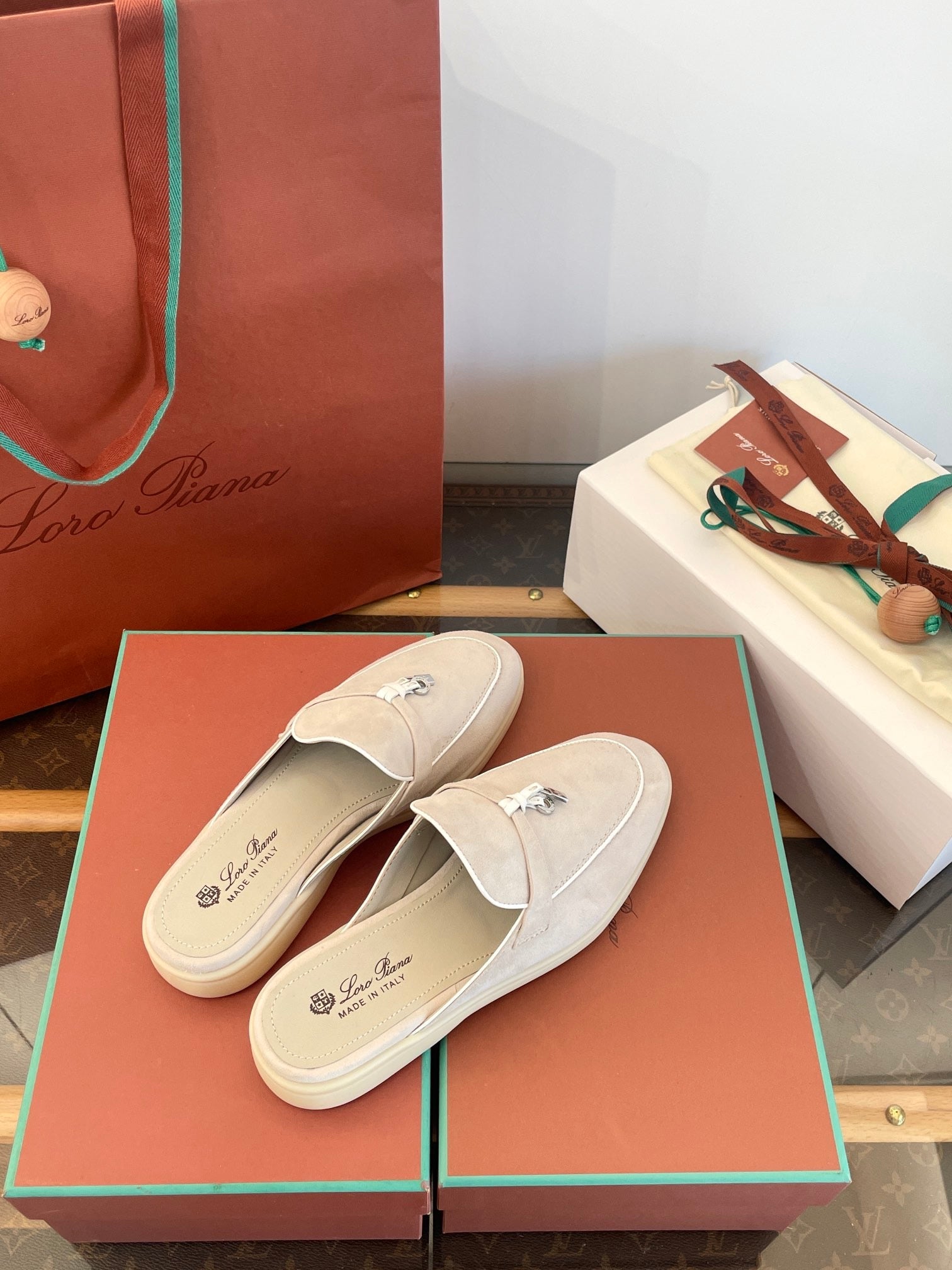 LORO P SUMMER CHARMS LOAFERS