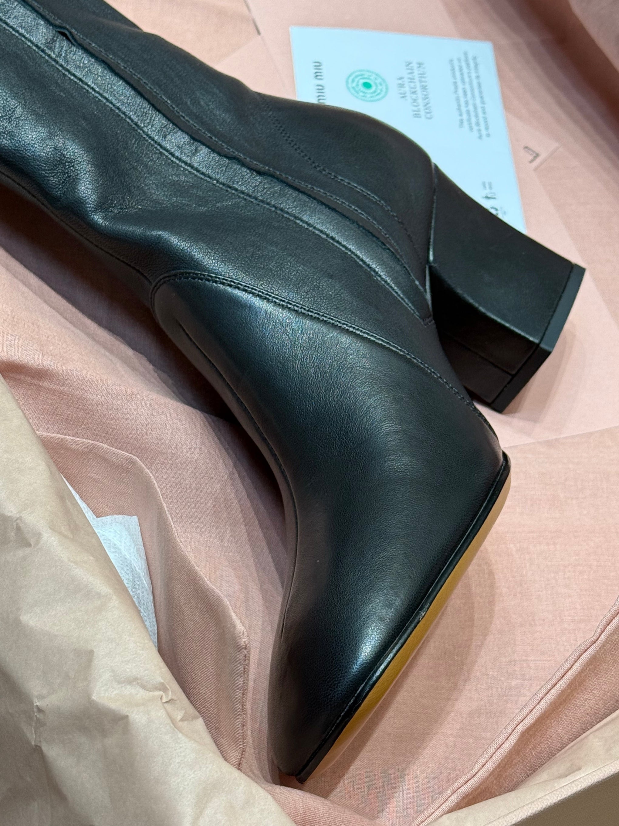 MIU M BOOTS