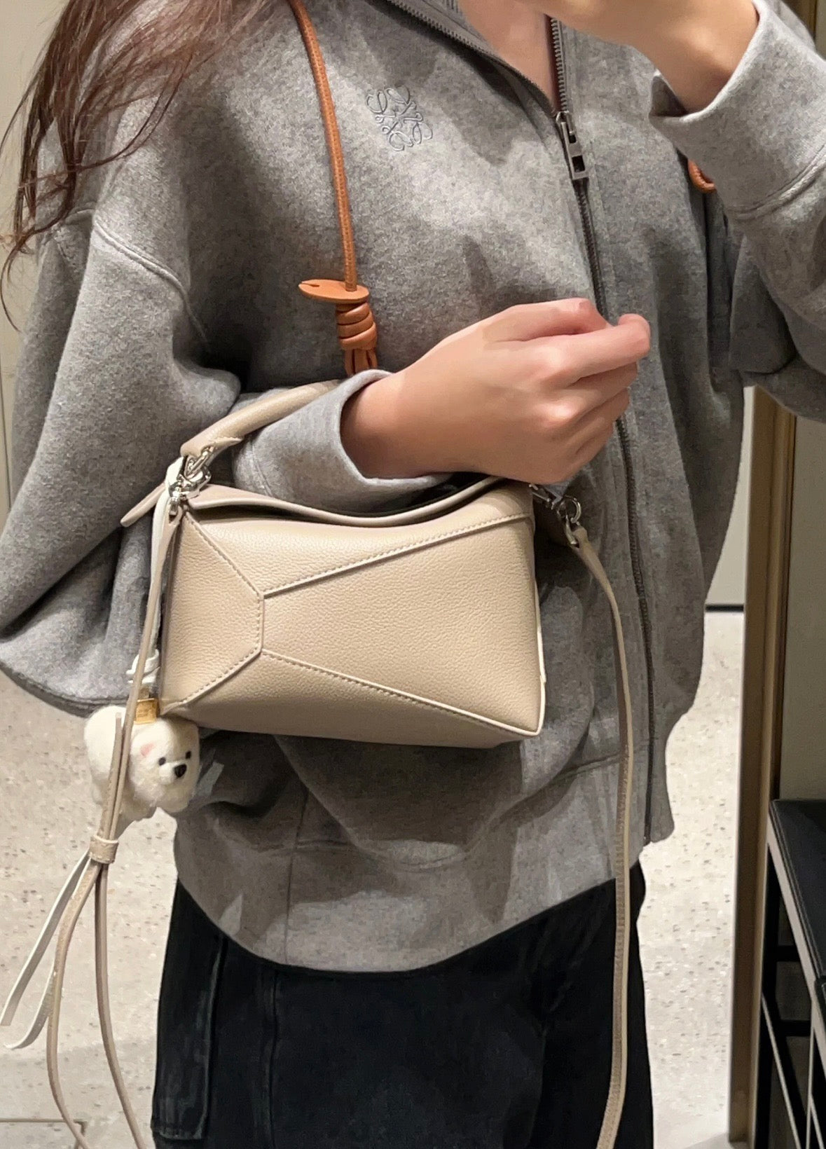 LOEW MINI PUZZLE EDGE BAG