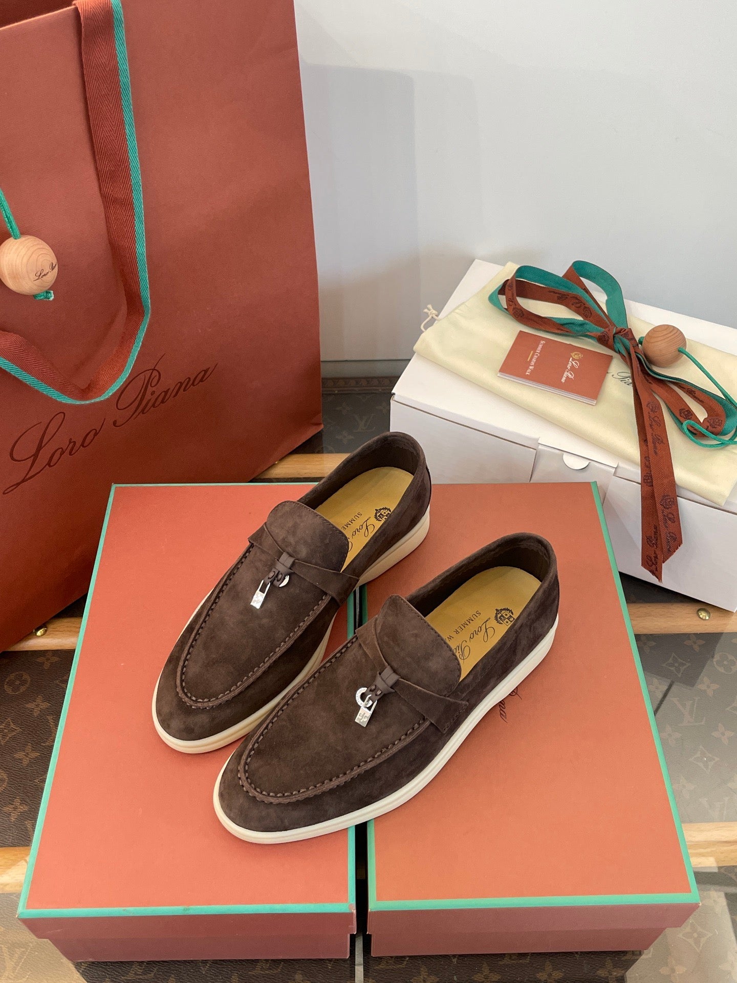 LORO P SUMMER CHARMS LOAFERS