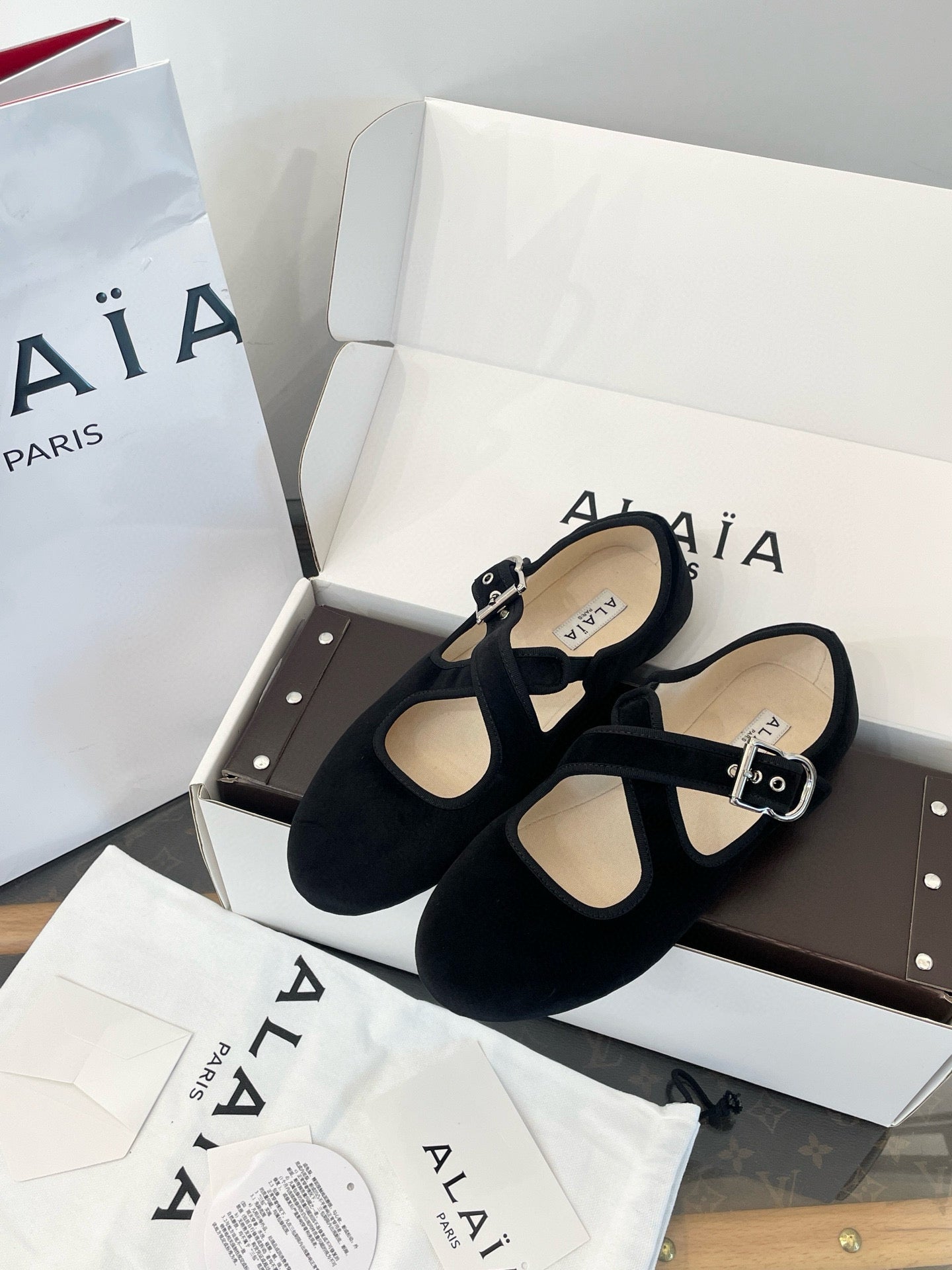 ALAIA BALLET FLATS