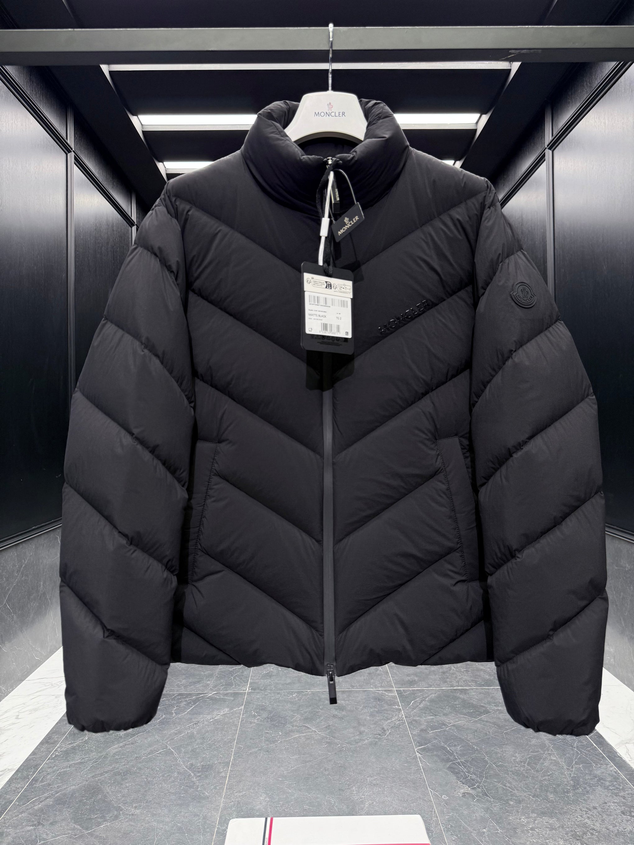 MONC MATT BLACK JACKET