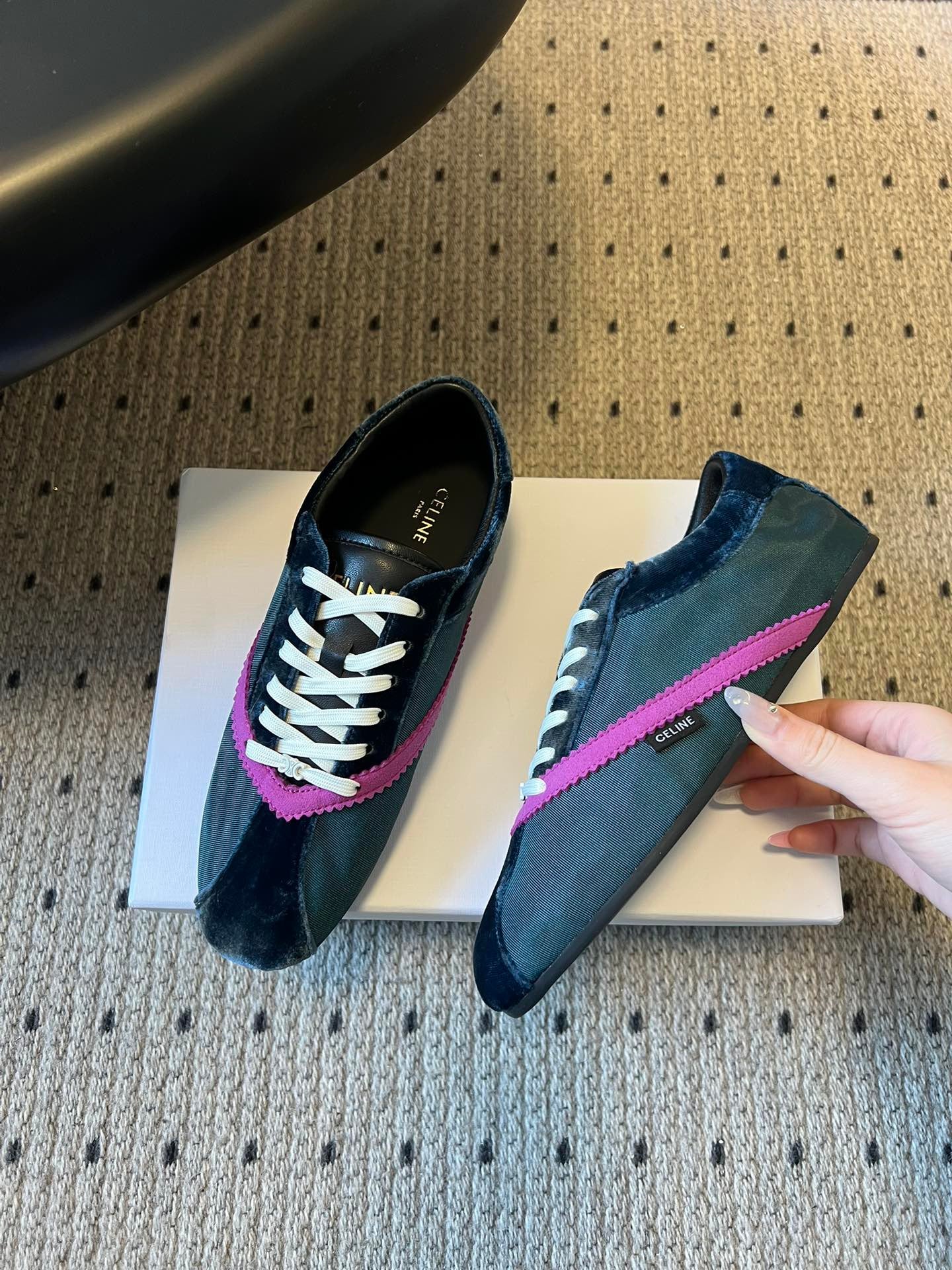 CEL FLAT SNEAKERS