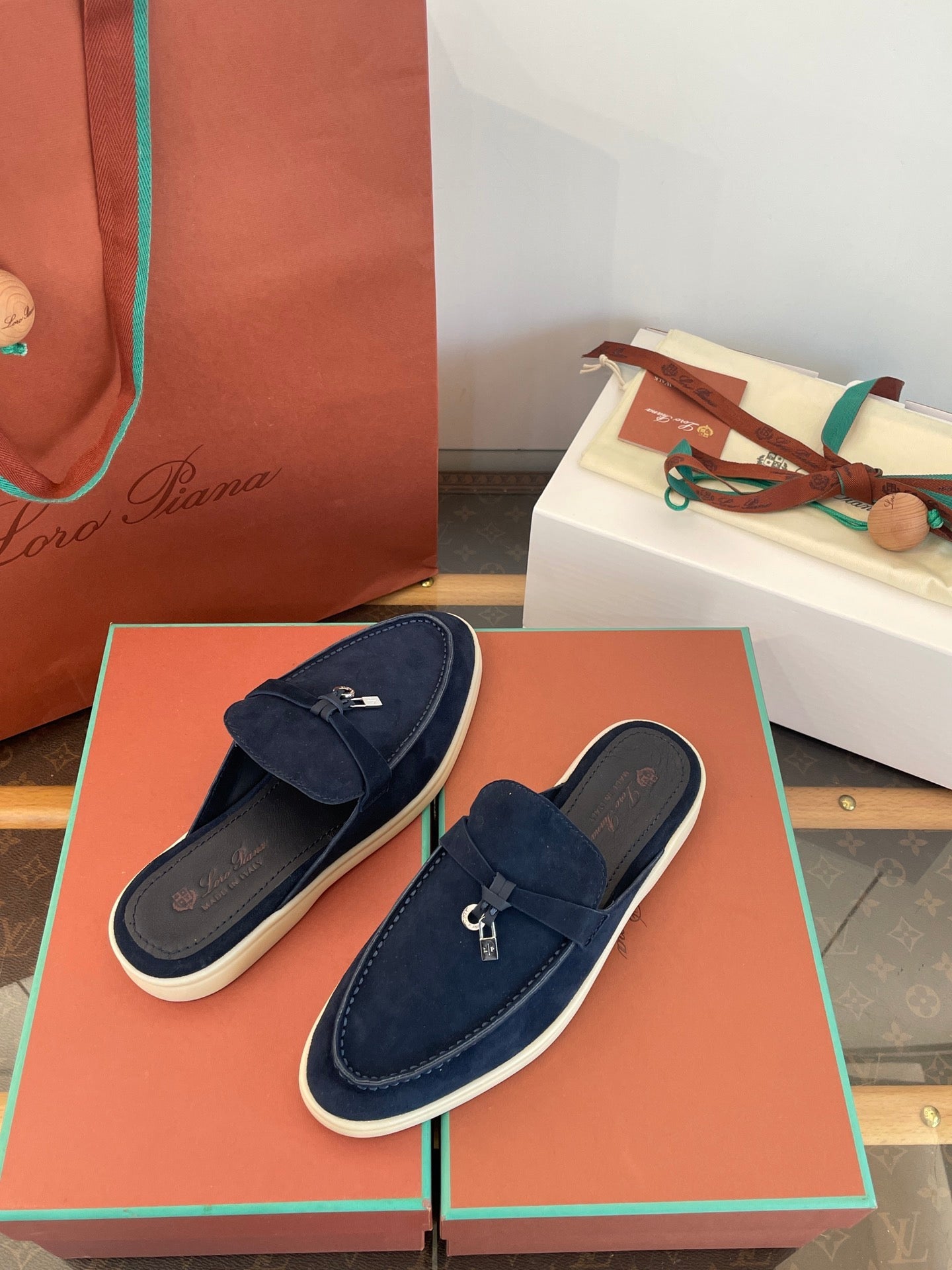 LORO P SUMMER CHARMS LOAFERS