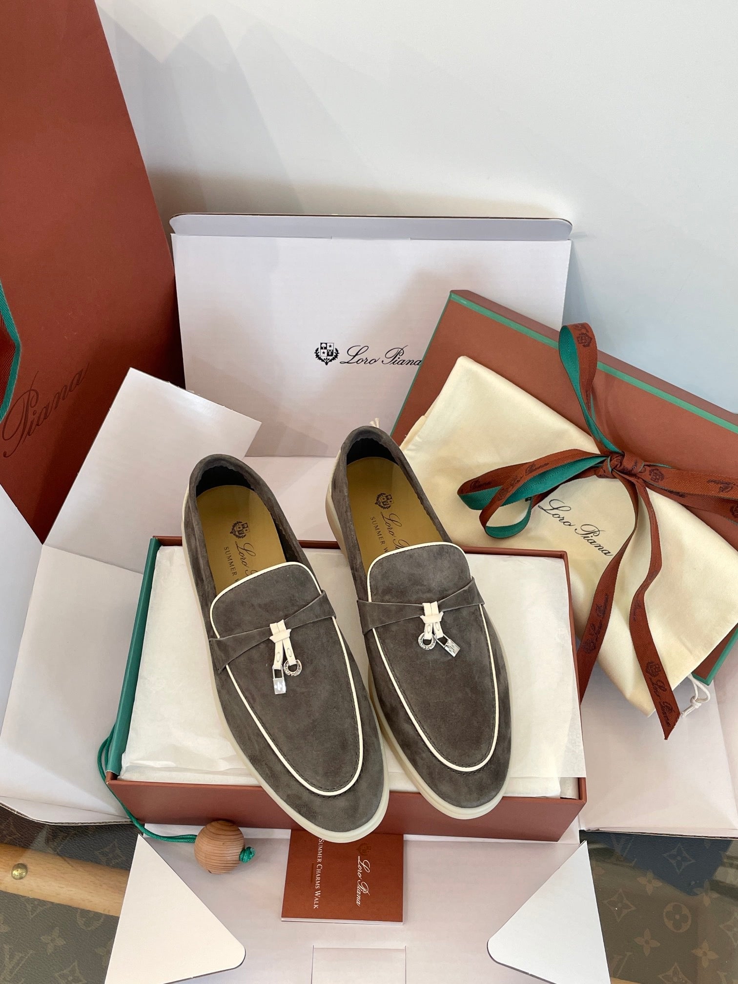 LORO P SUMMER CHARMS LOAFERS
