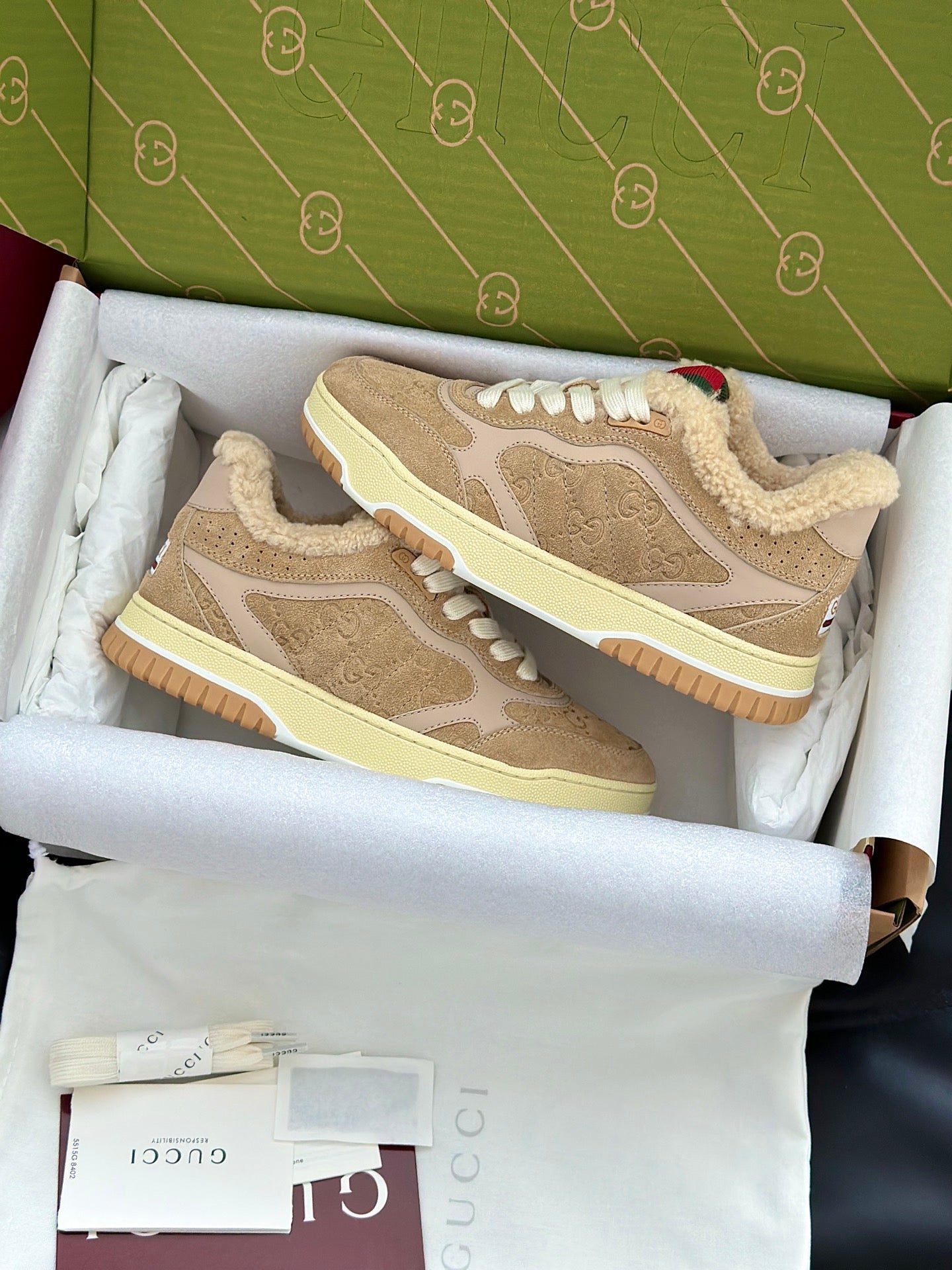 GG RE WEB SNEAKER