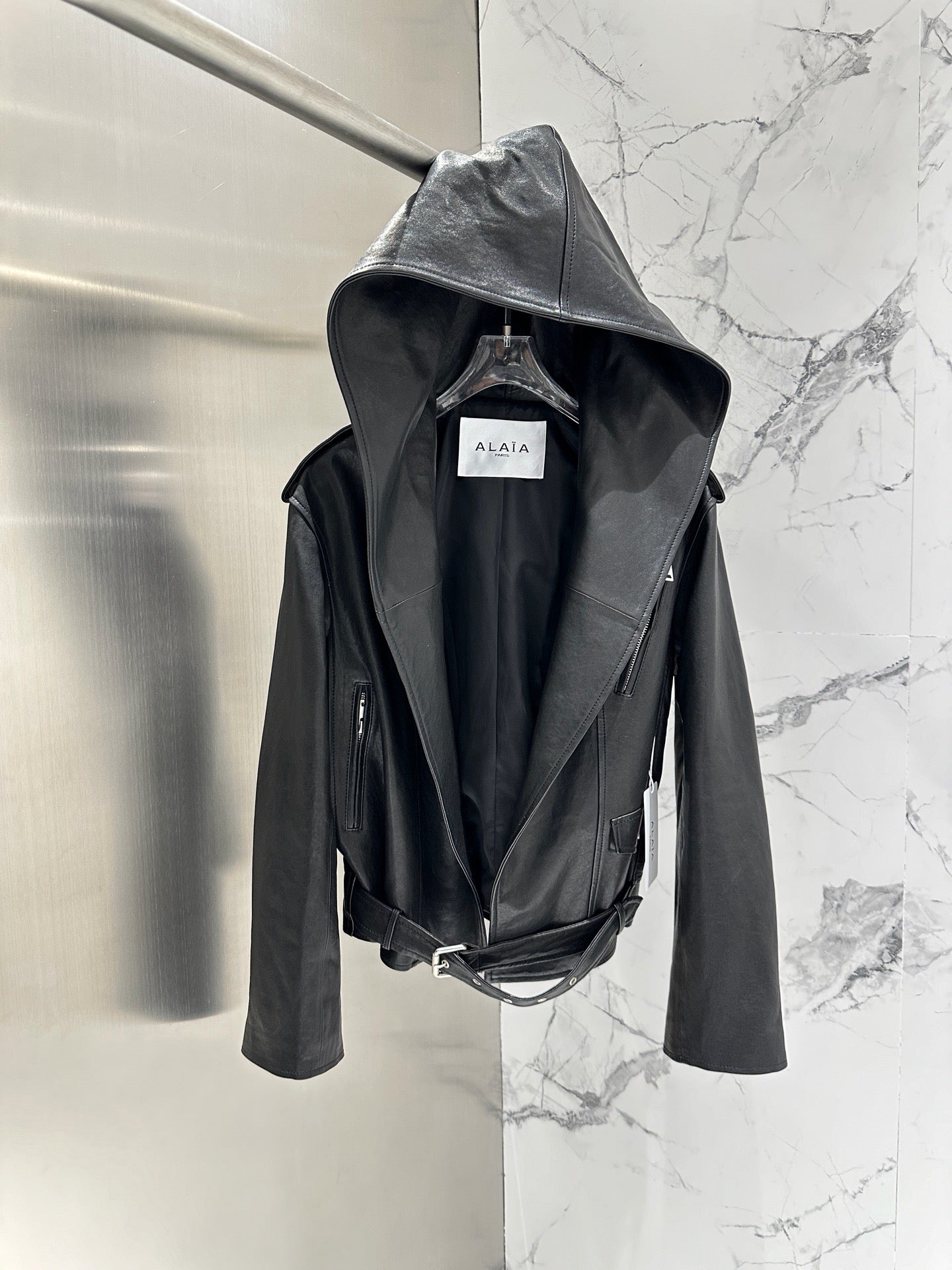 ALAIA LEATHER JACKET