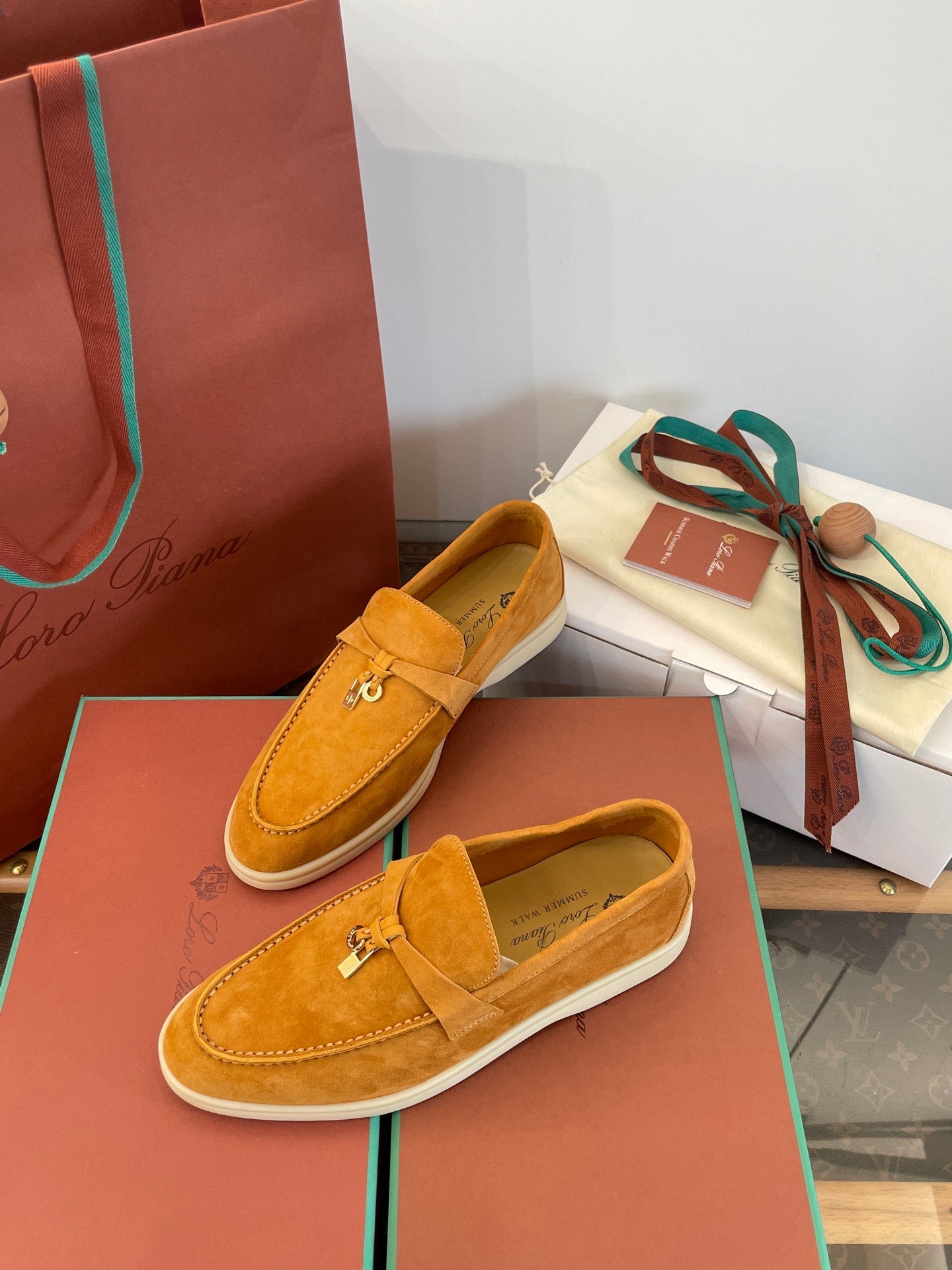 LORO P SUMMER CHARMS LOAFERS