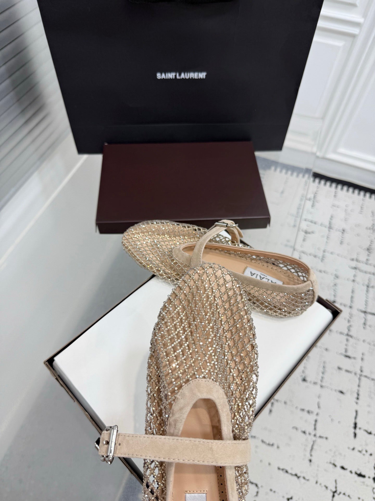 ALAIA BALLET FLATS