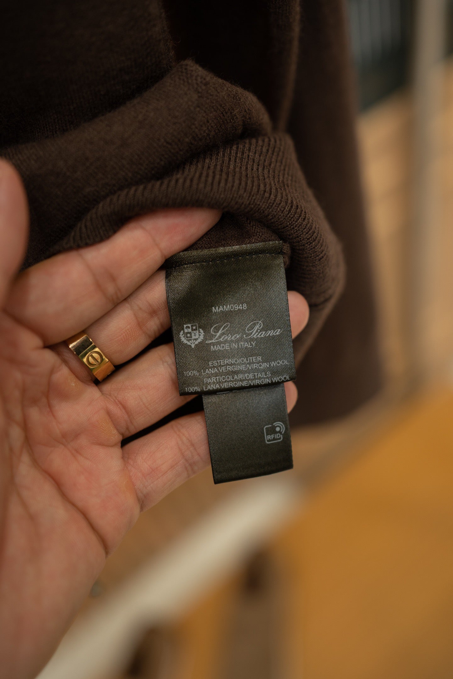LORO P WOOL CARDIGAN