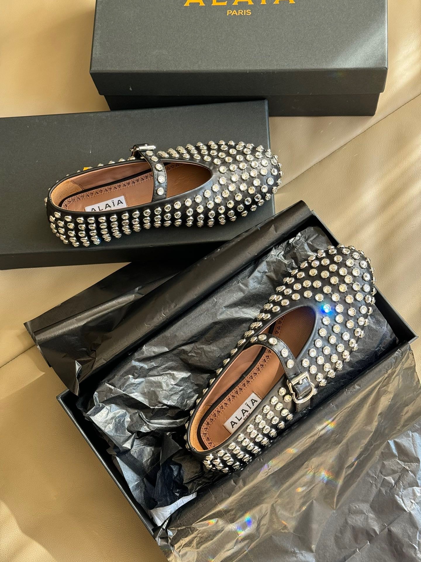 ALAIA BALLET FLATS