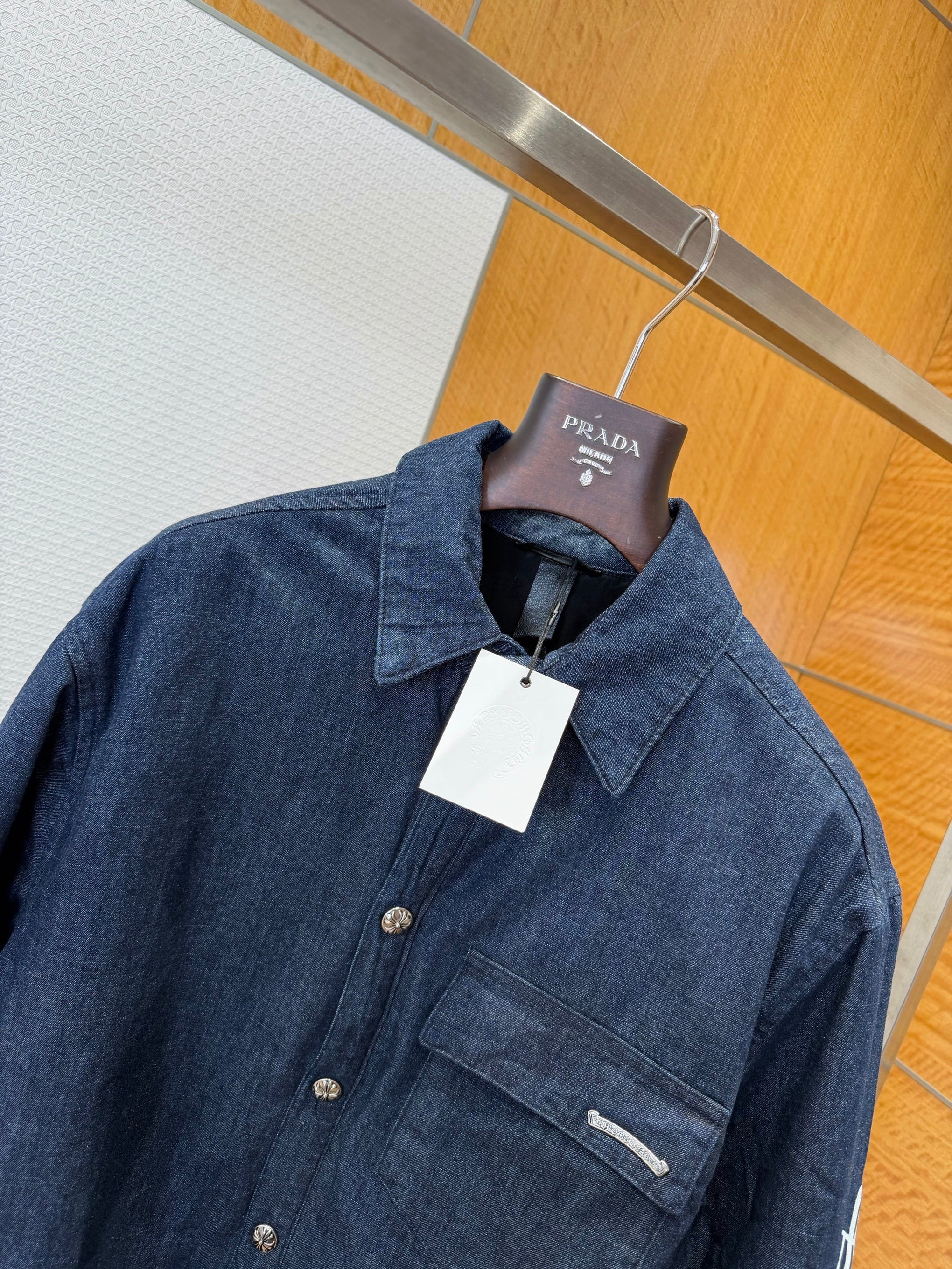 CHROME H DENIM JACKET
