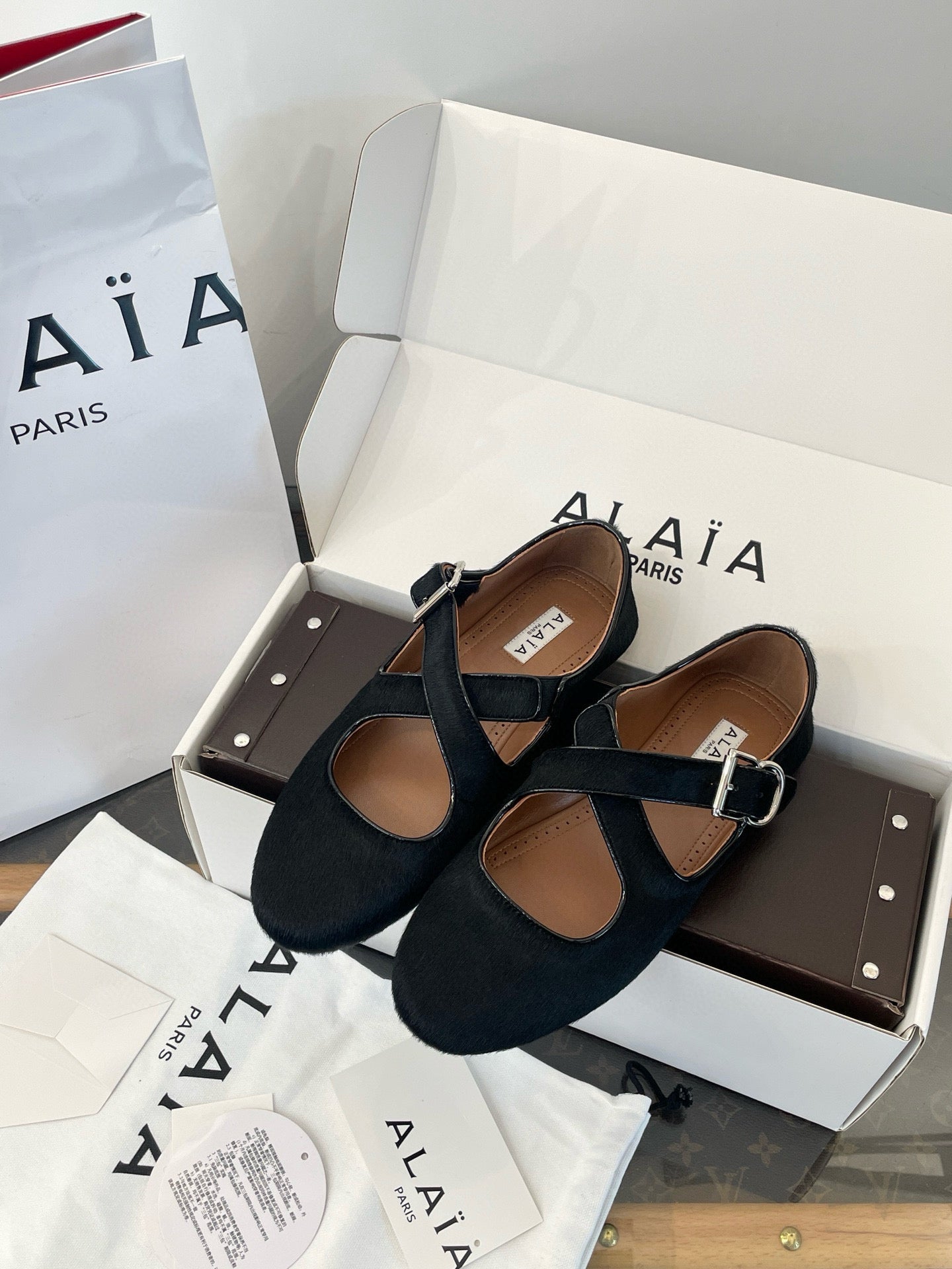 ALAIA BALLET FLATS