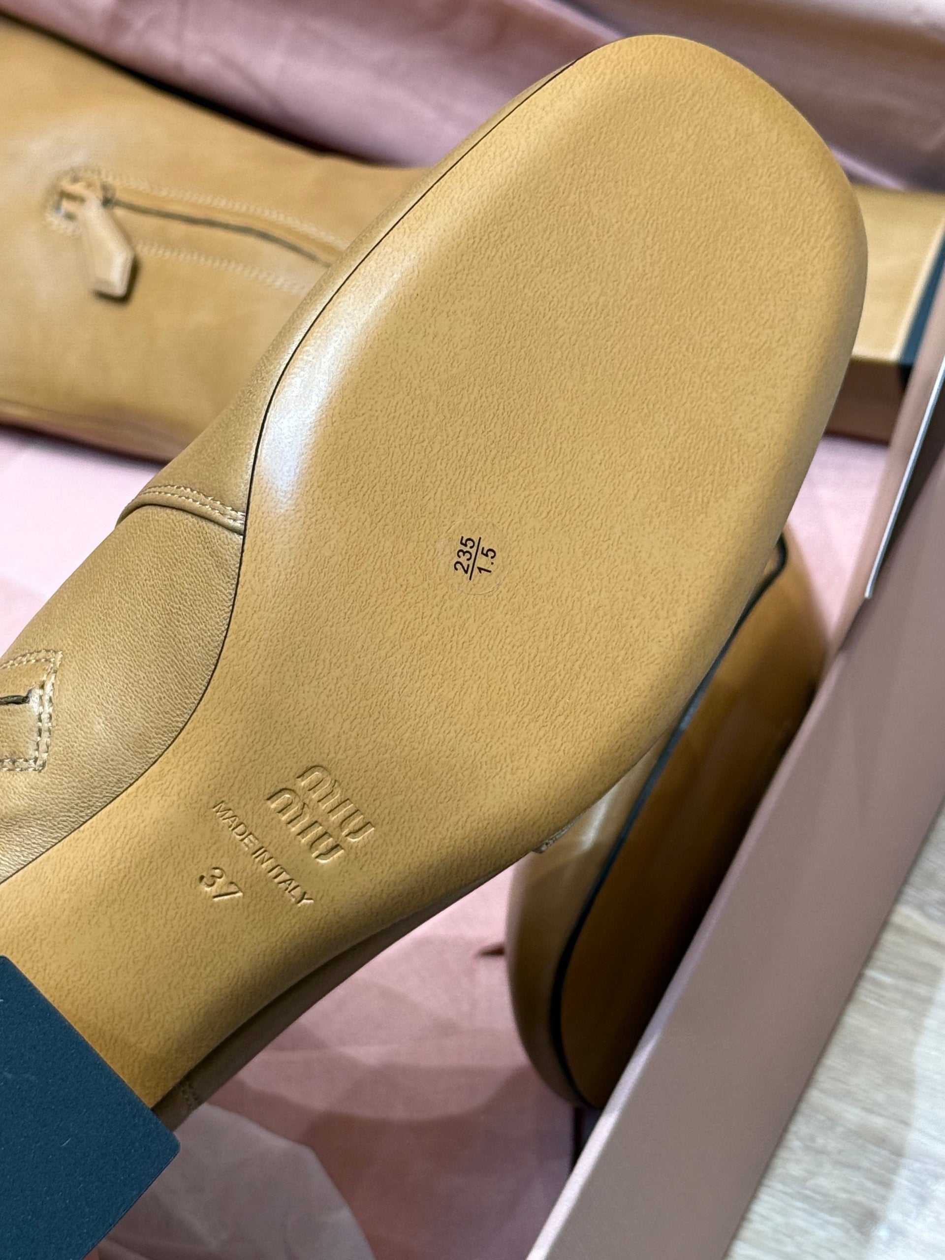 MIU M BOOTS
