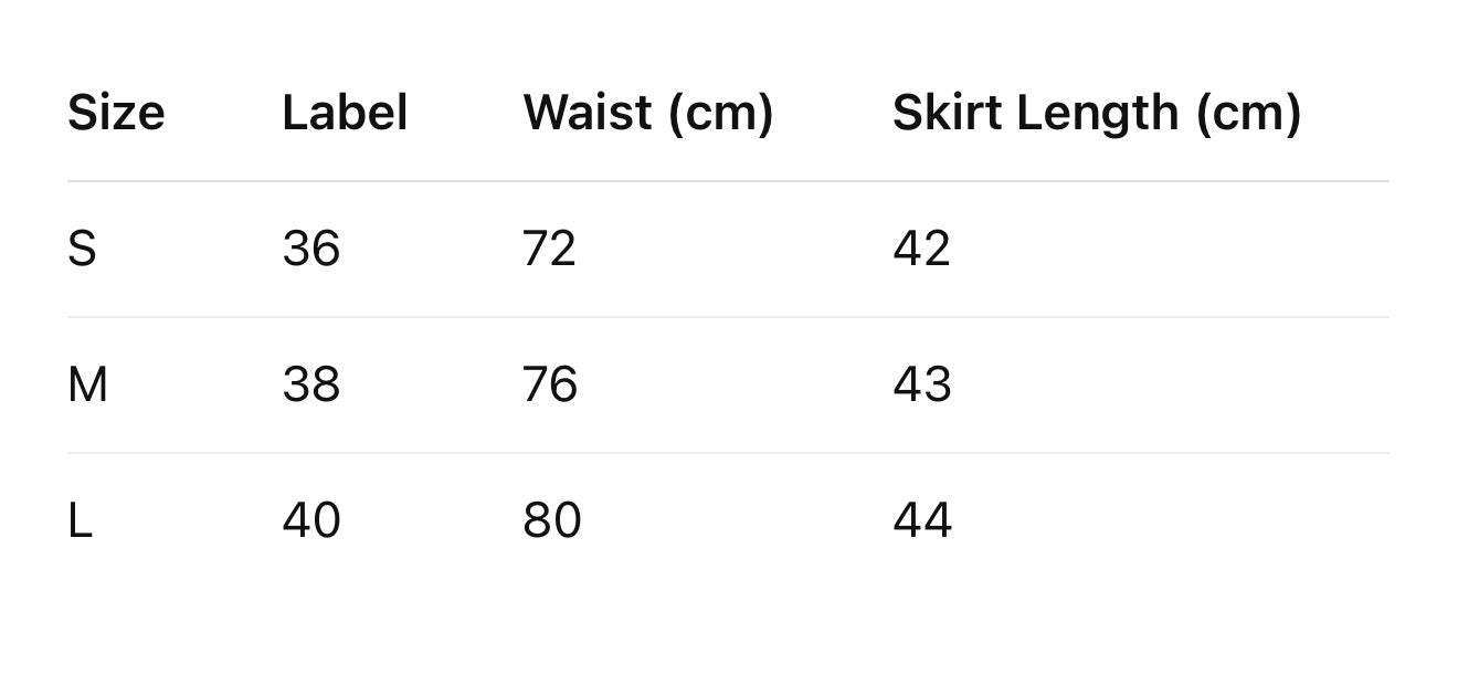 LOEW DENIM SKIRT