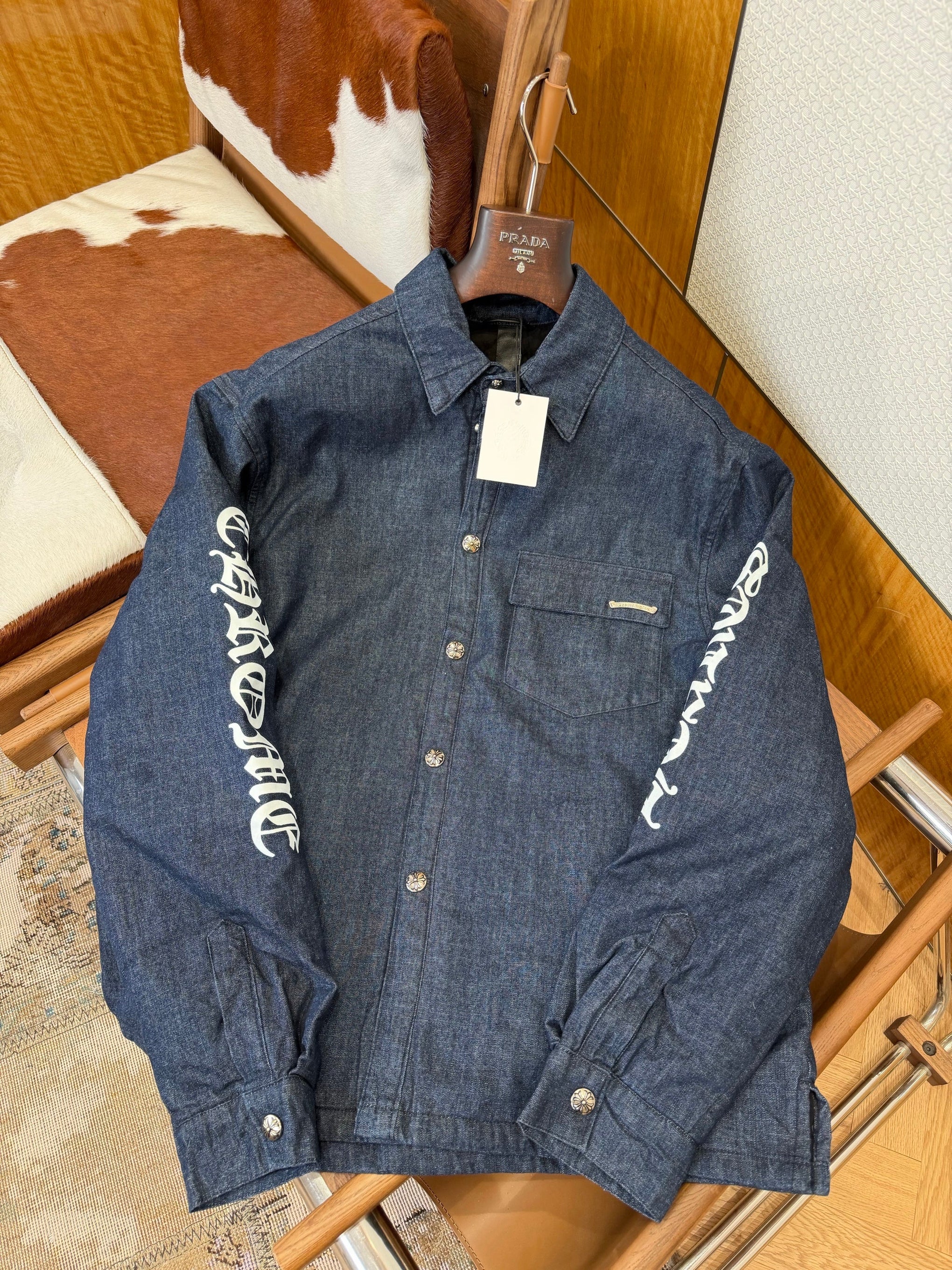 CHROME H DENIM JACKET