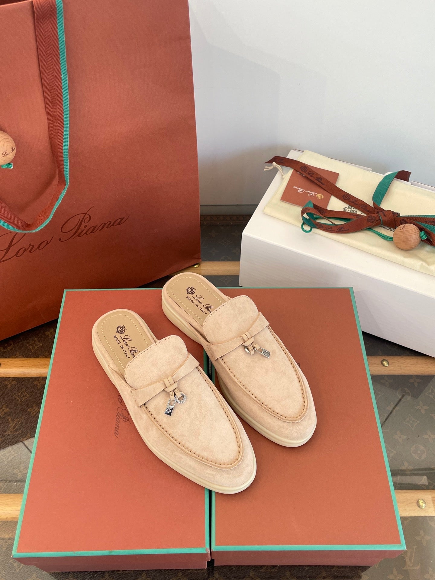 LORO P SUMMER CHARMS LOAFERS