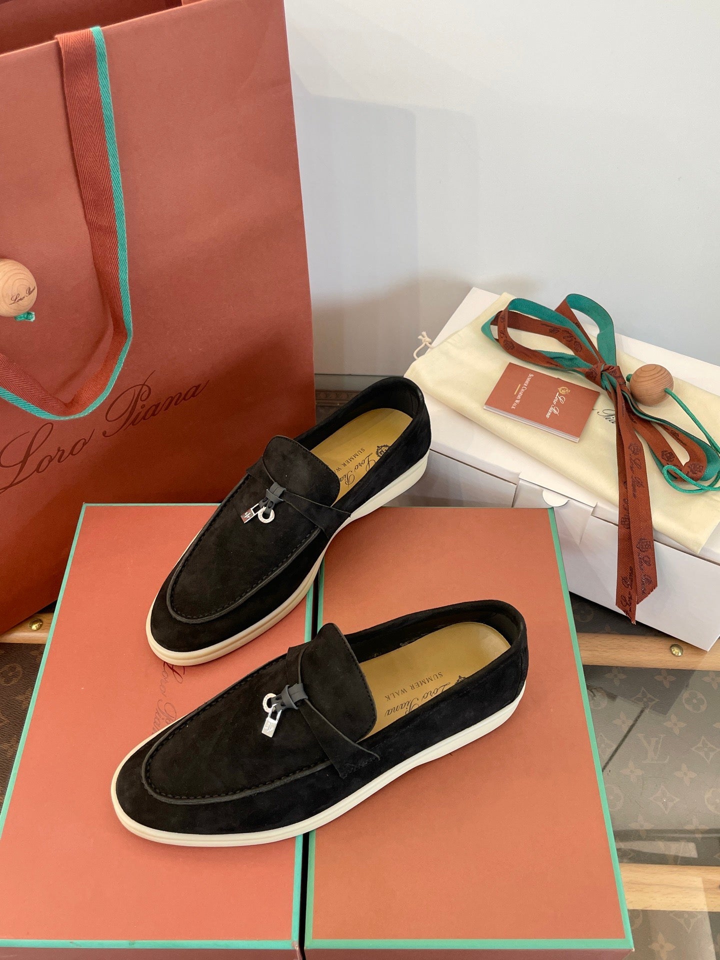 LORO P SUMMER CHARMS LOAFERS