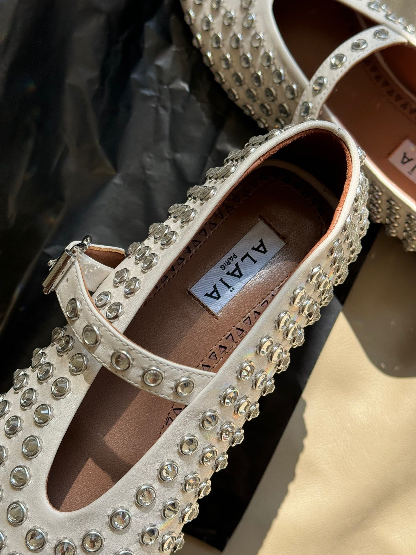 ALAIA BALLET FLATS