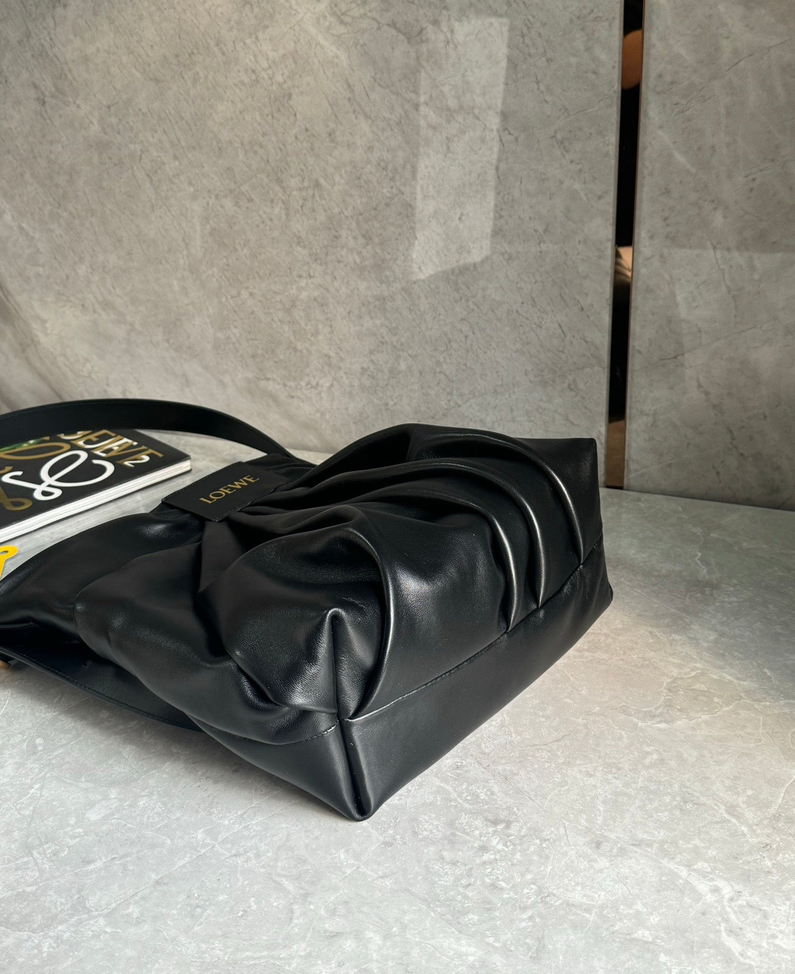 LOEW DRAPED TOTE BAG