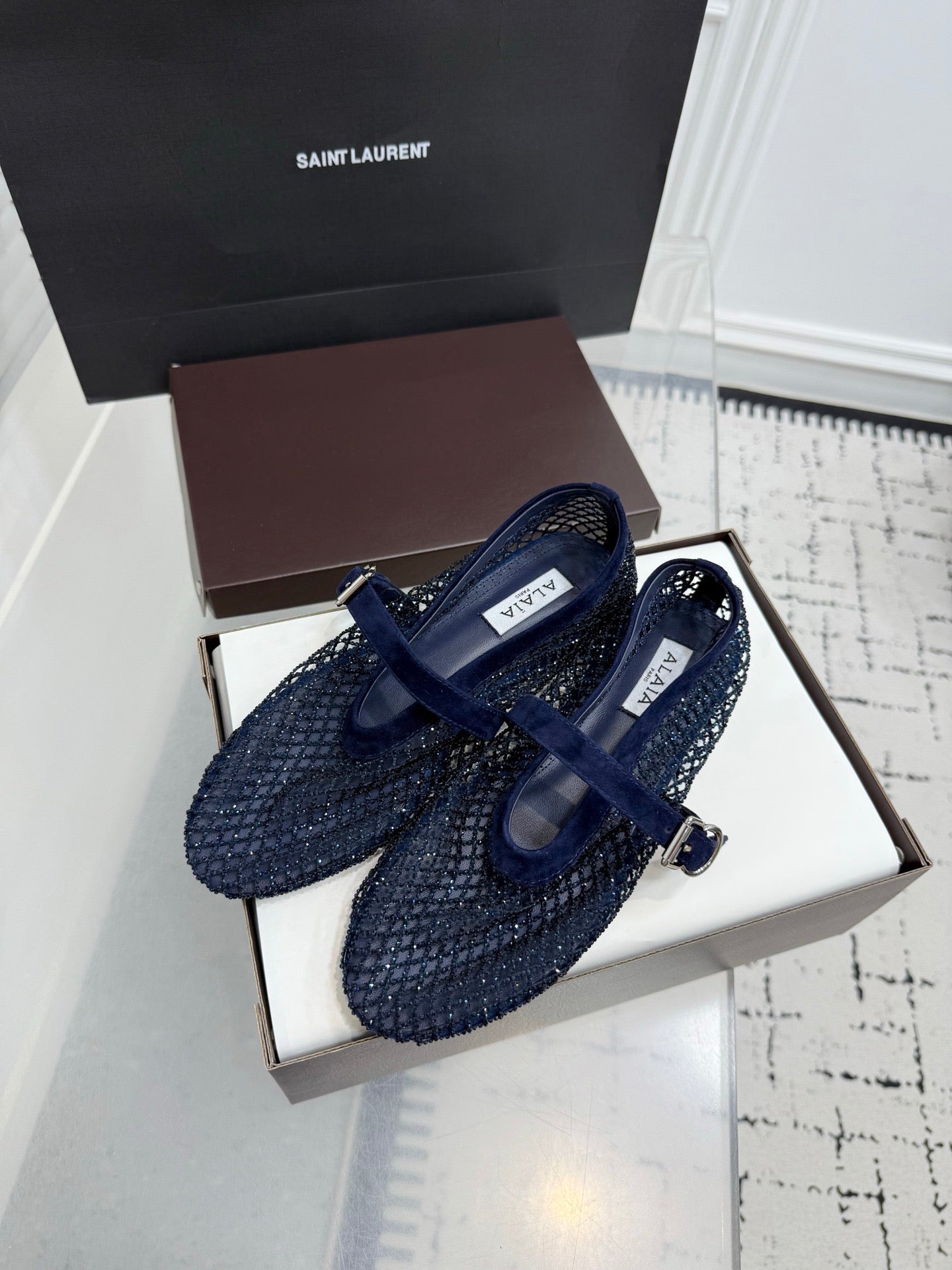 ALAIA BALLET FLATS