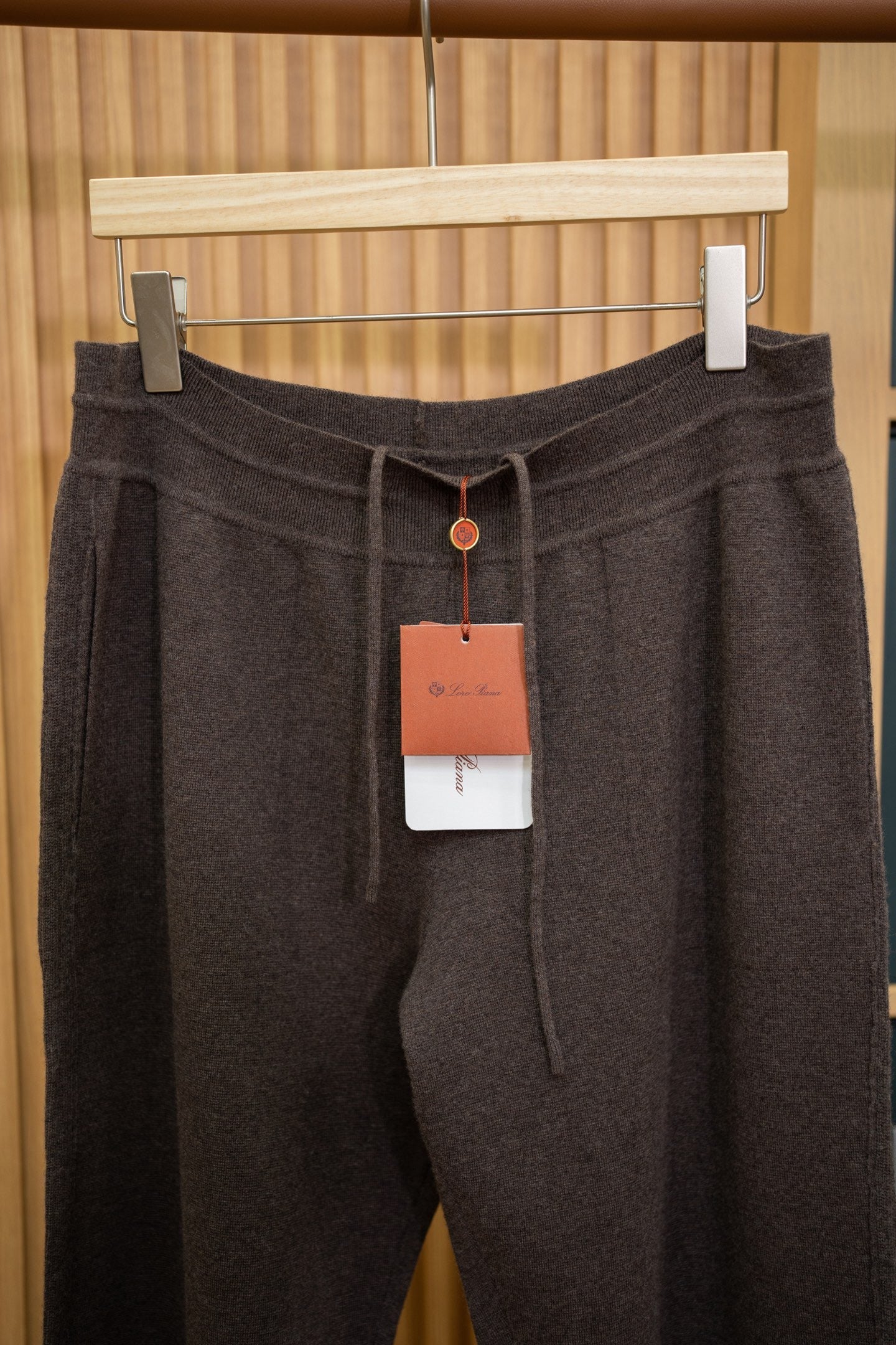 LORO P MERINO WOOL TROUSERS