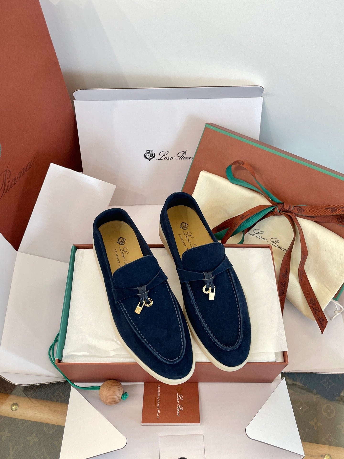 LORO P SUMMER CHARMS LOAFERS