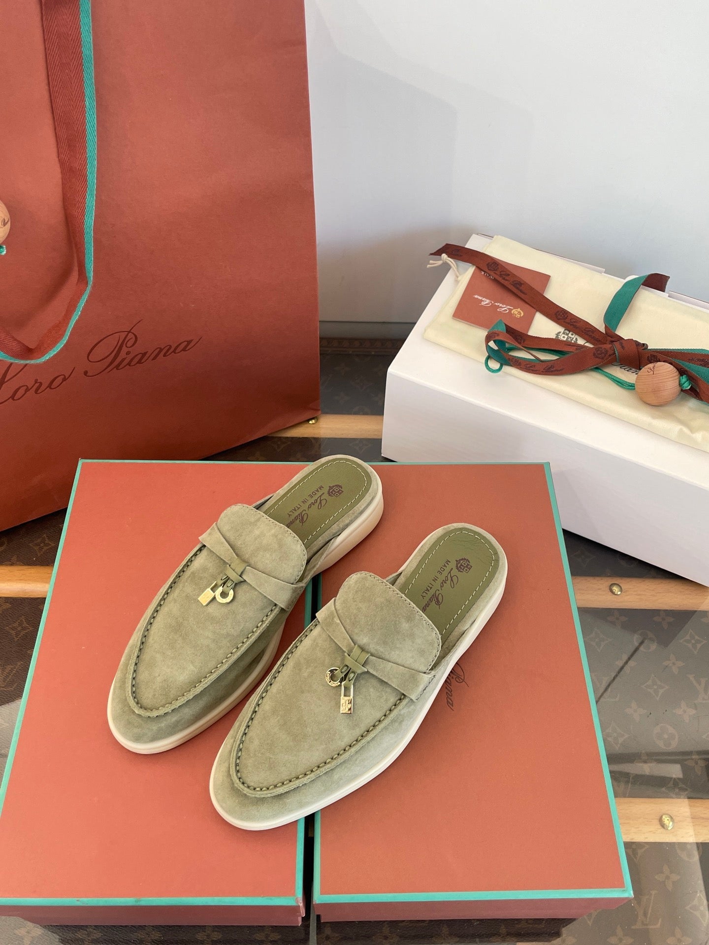 LORO P SUMMER CHARMS LOAFERS
