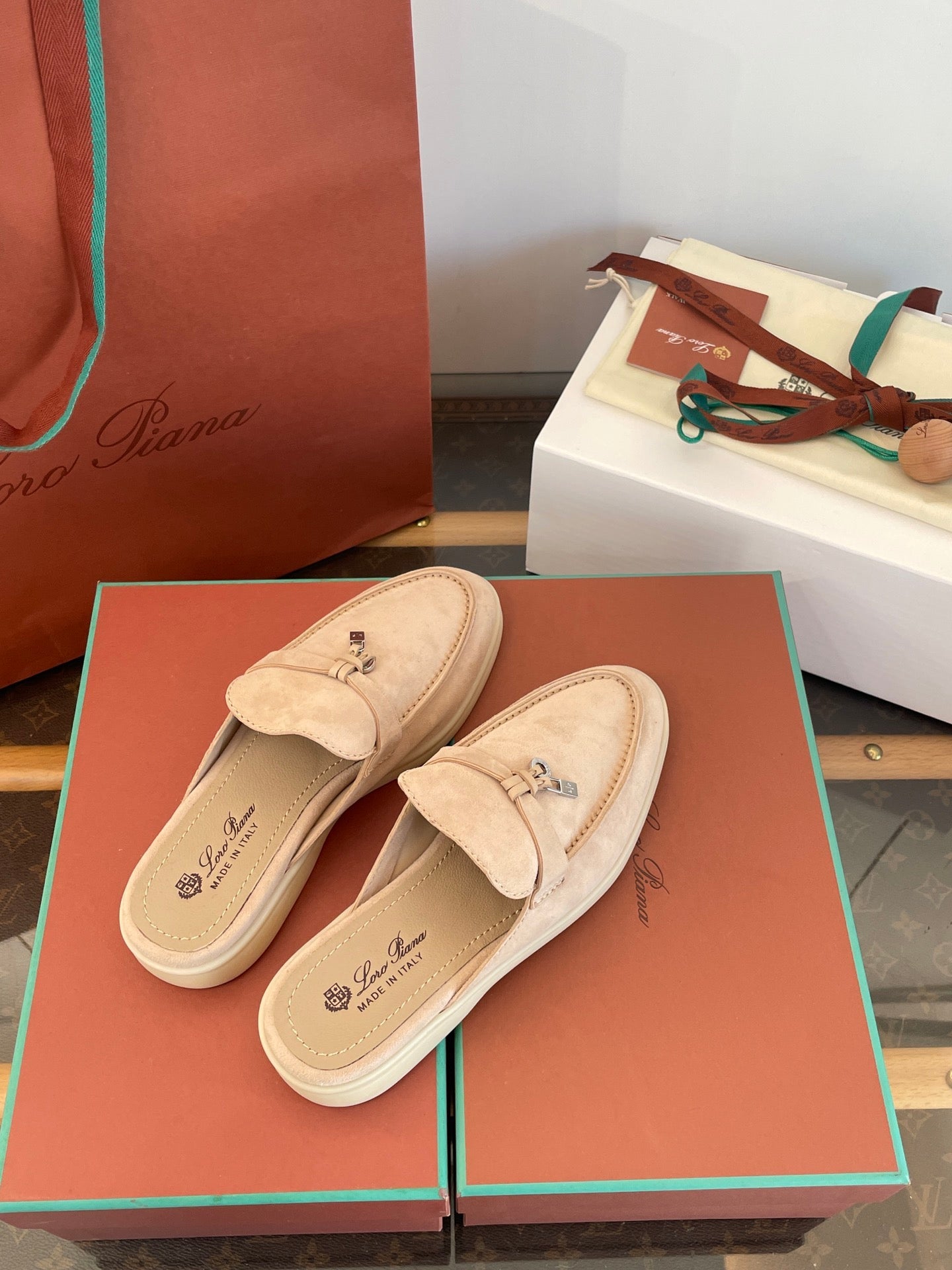 LORO P SUMMER CHARMS LOAFERS