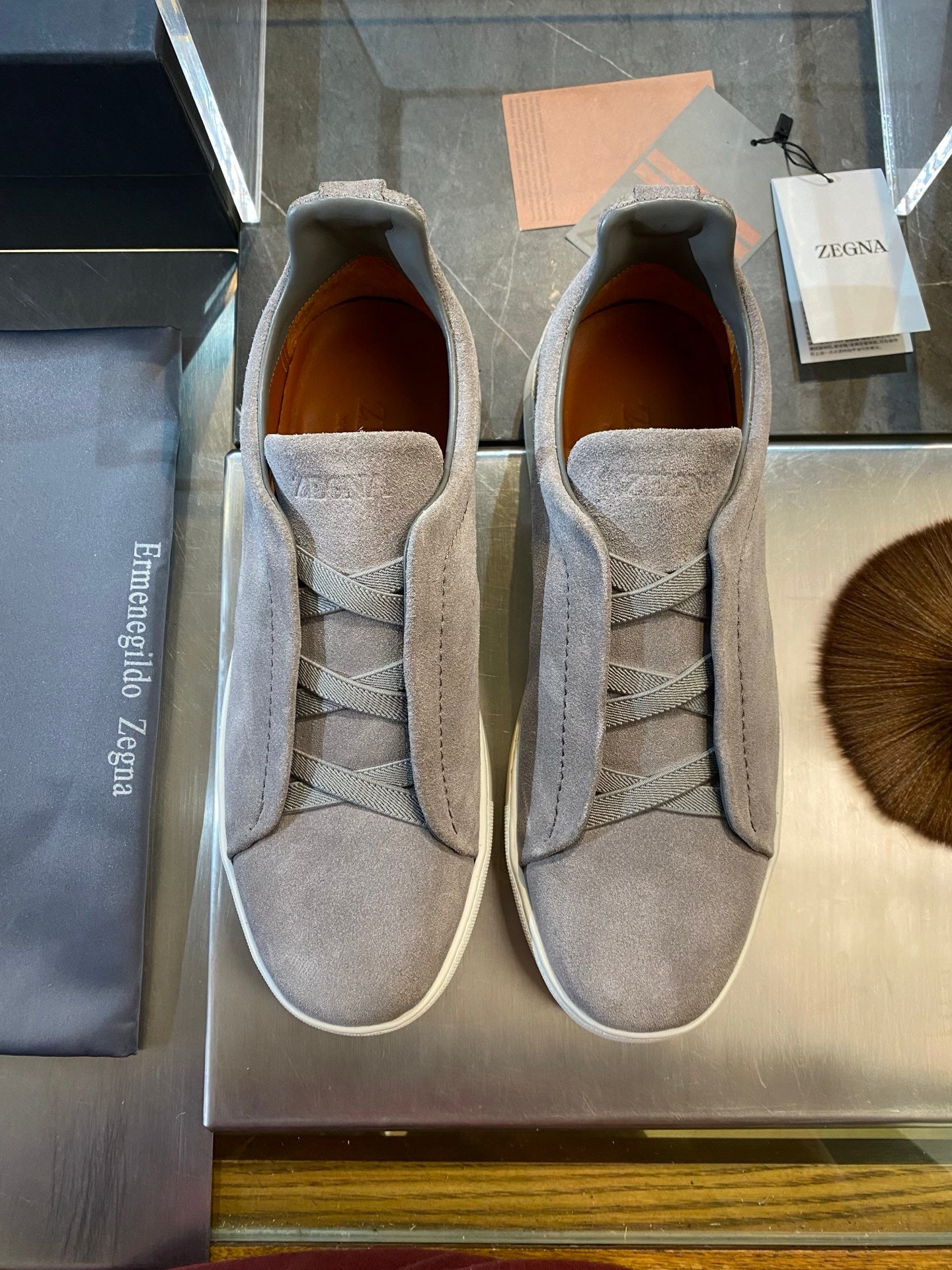 ZEGN TRIPLE STITCH SNEAKER