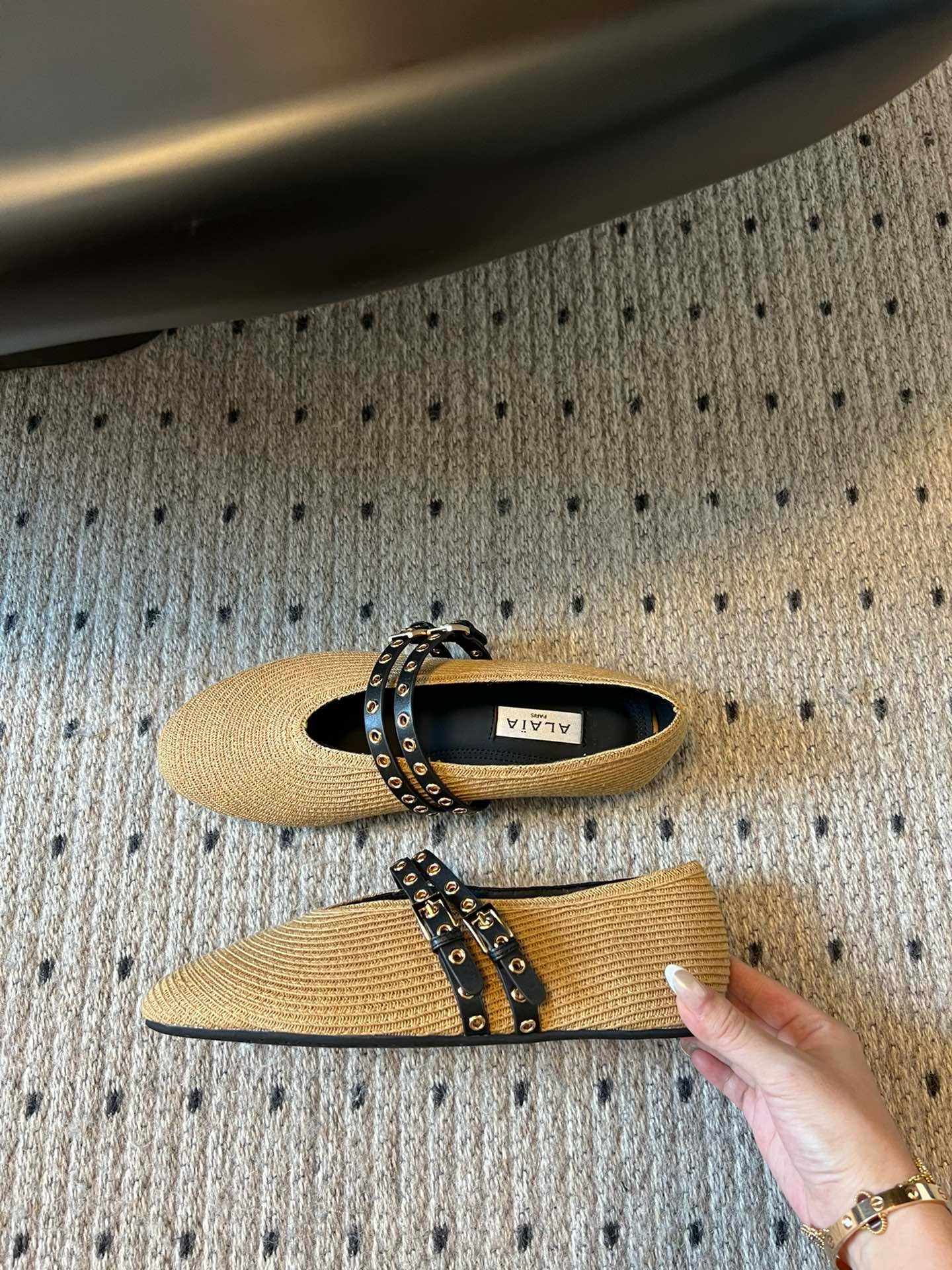 ALAIA BALLET FLATS