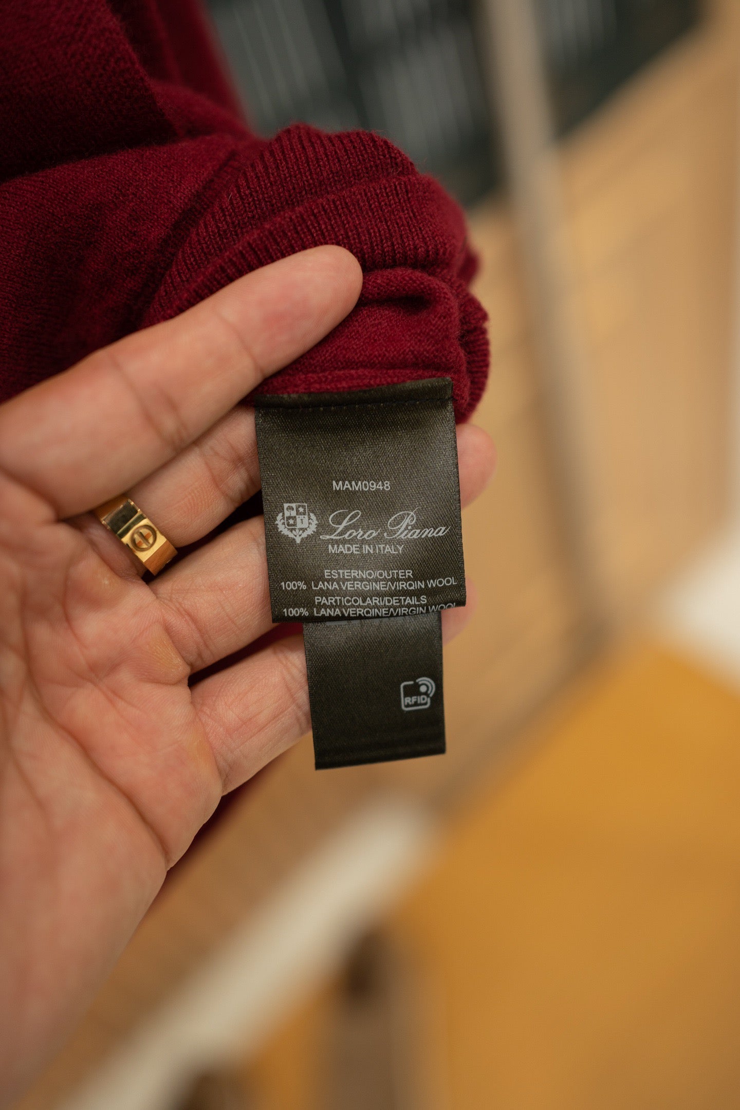 LORO P WOOL CARDIGAN