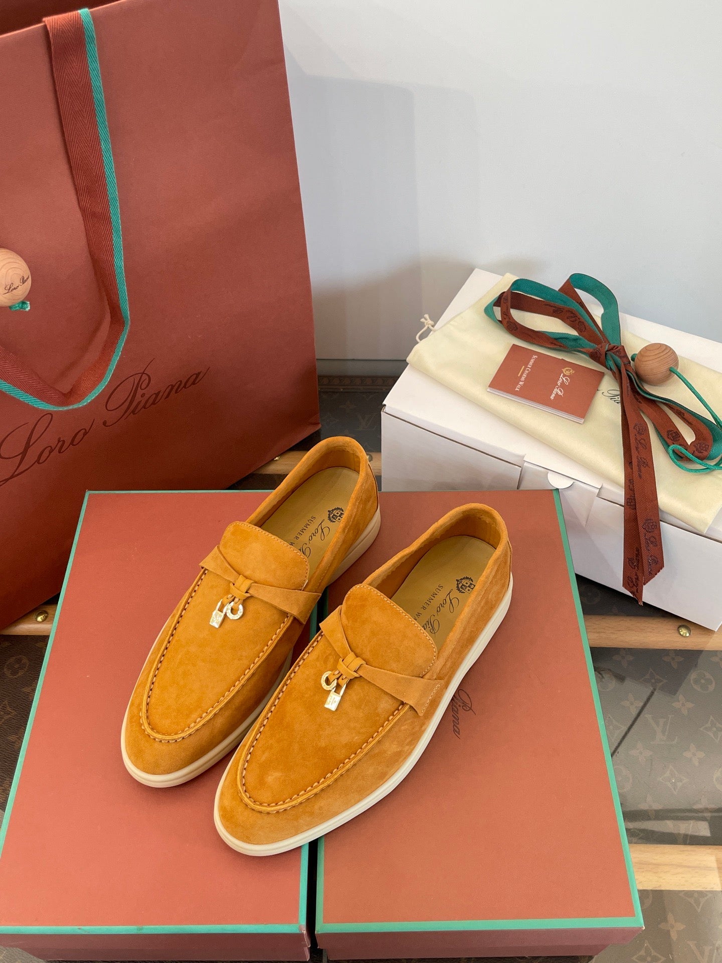 LORO P SUMMER CHARMS LOAFERS