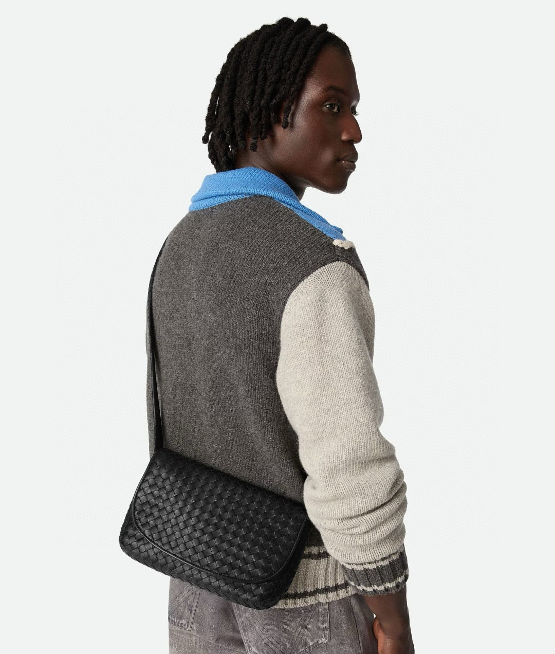 BOTT V VENETO FLAP MESSENGER BAG