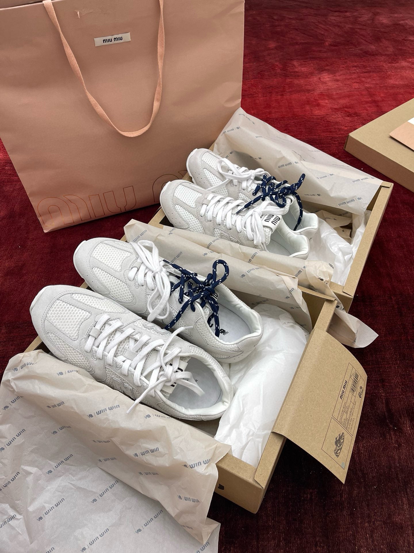 MIU M x NEW BALANCE TRAINERS