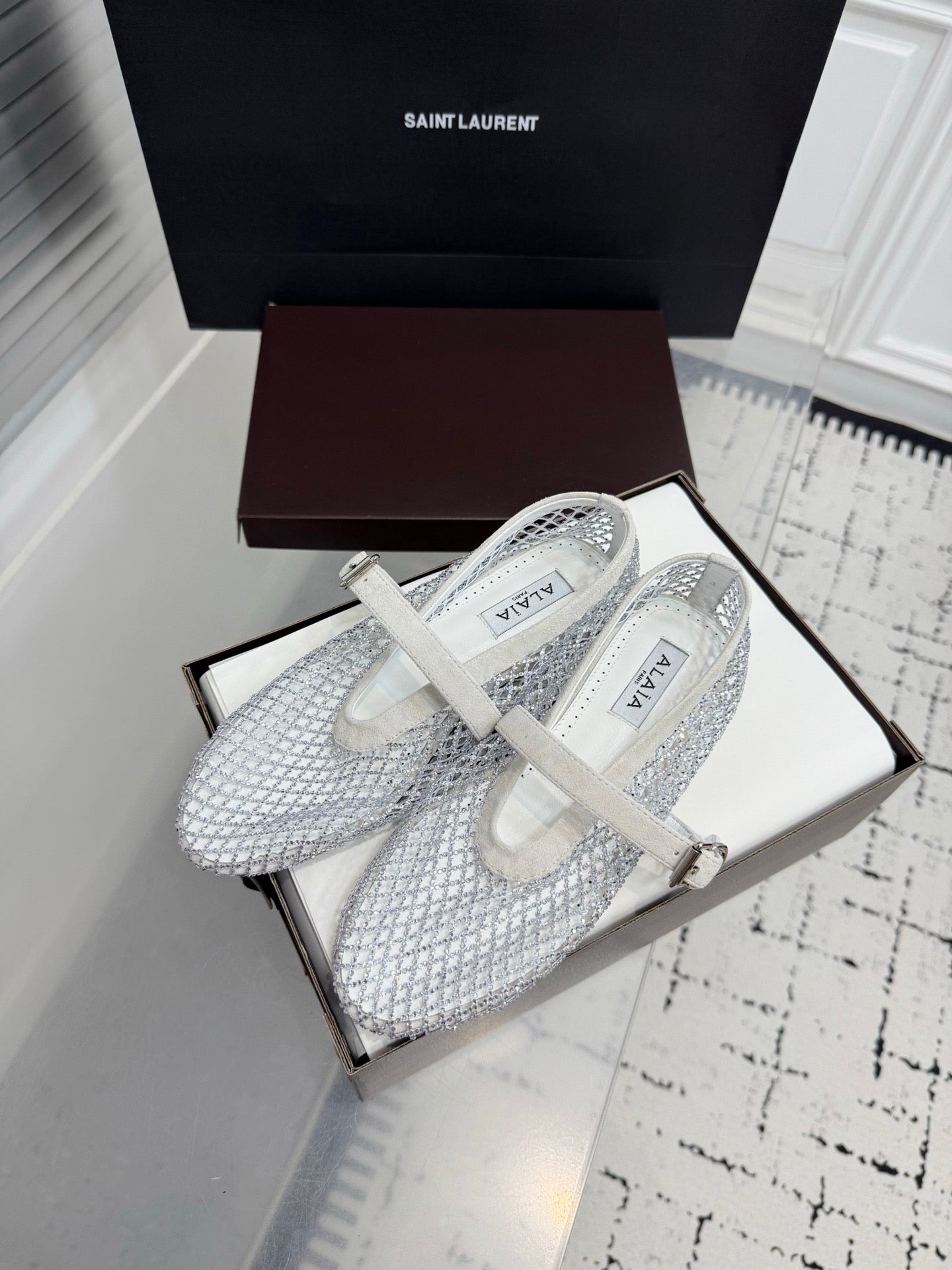 ALAIA BALLET FLATS