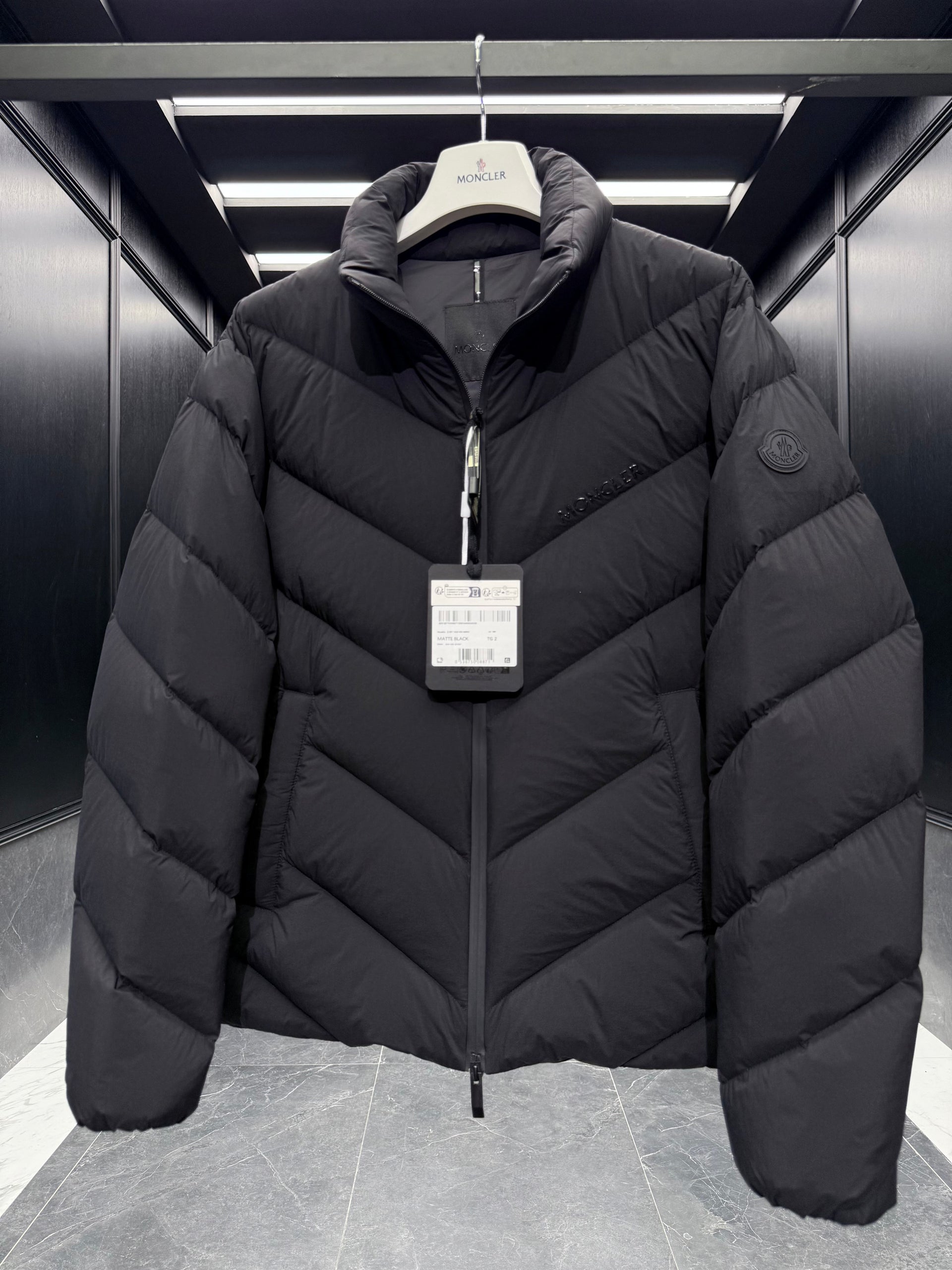 MONC MATT BLACK JACKET
