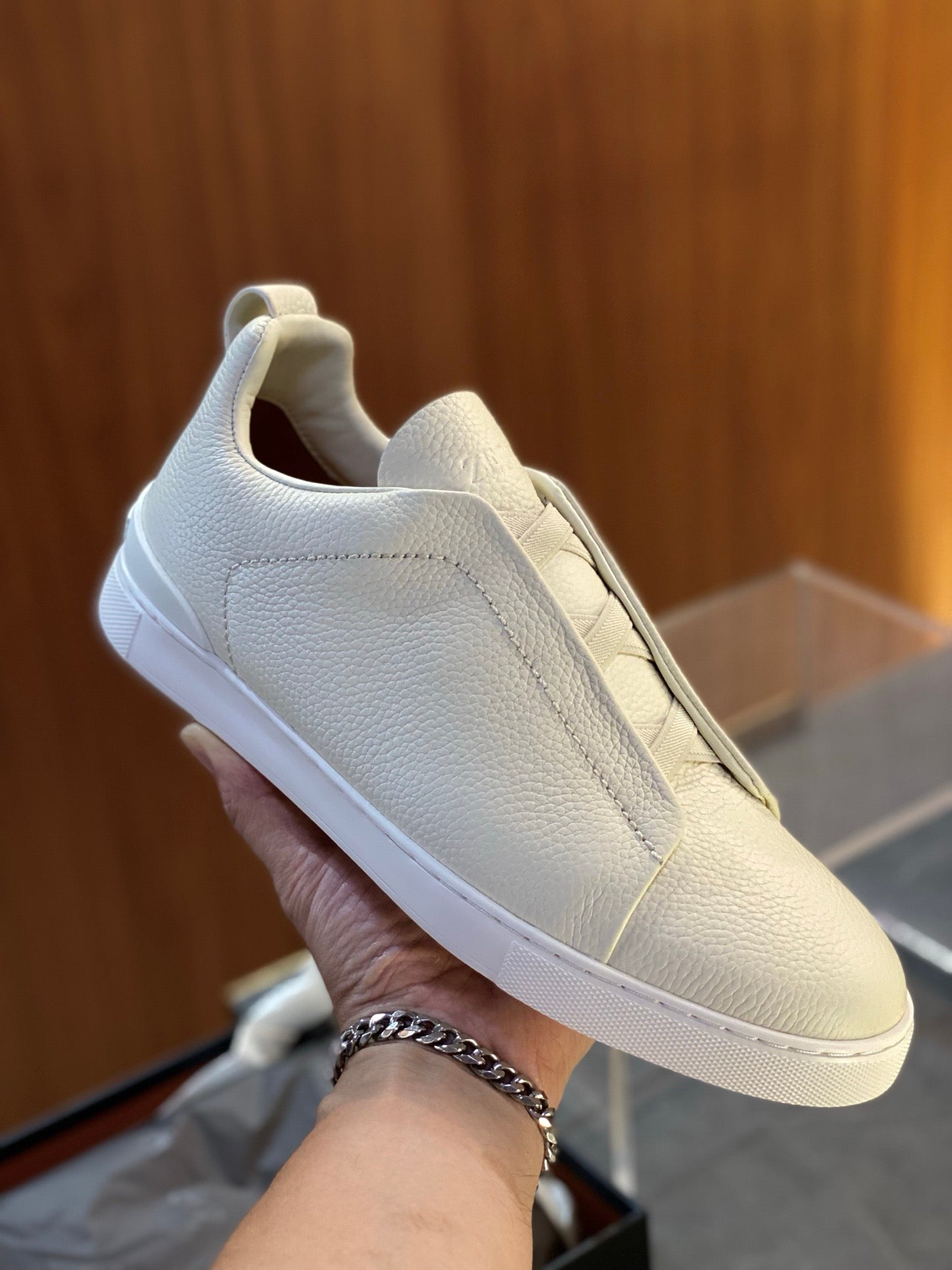 ZEGN TRIPLE STITCH SNEAKER