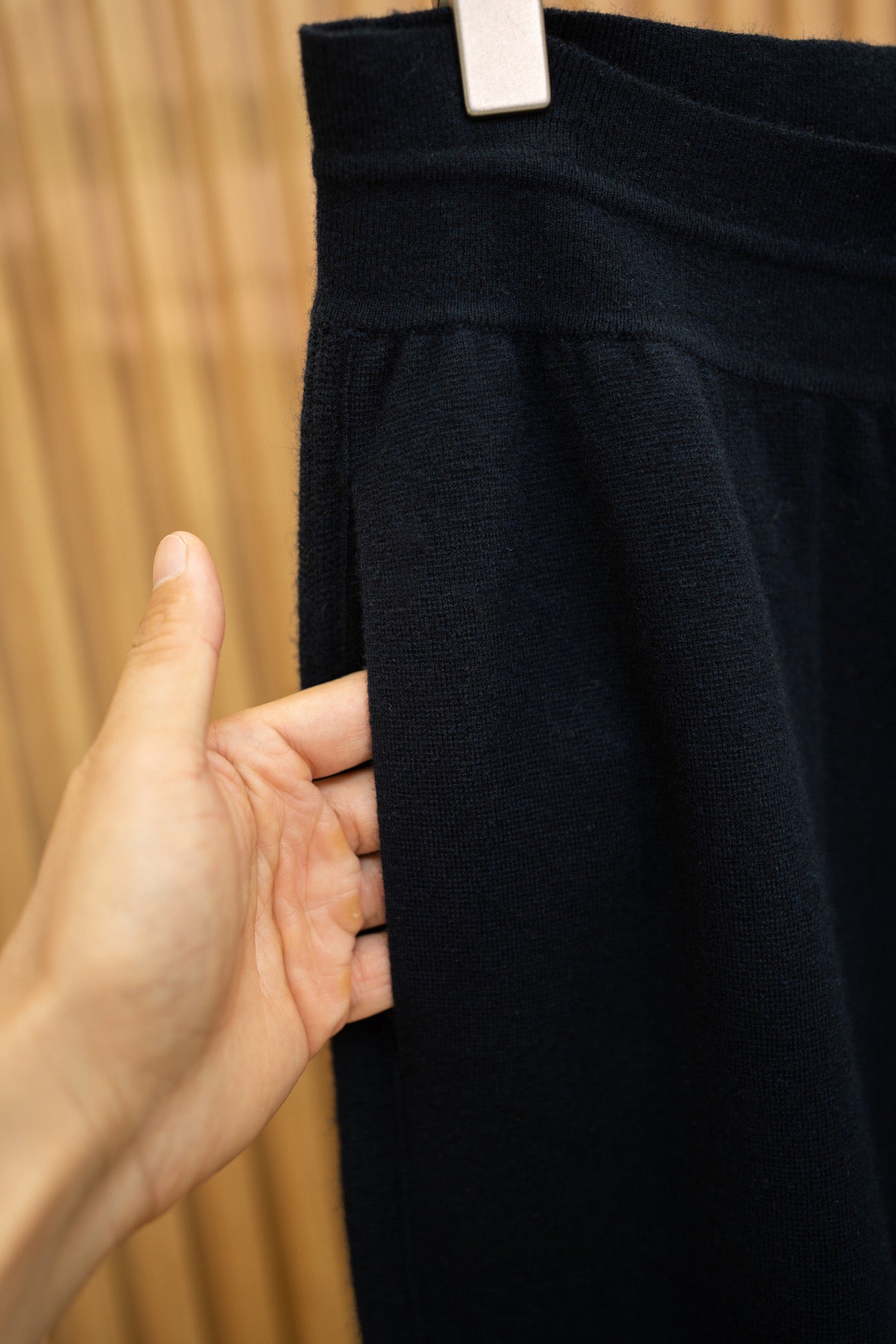 LORO P MERINO WOOL TROUSERS