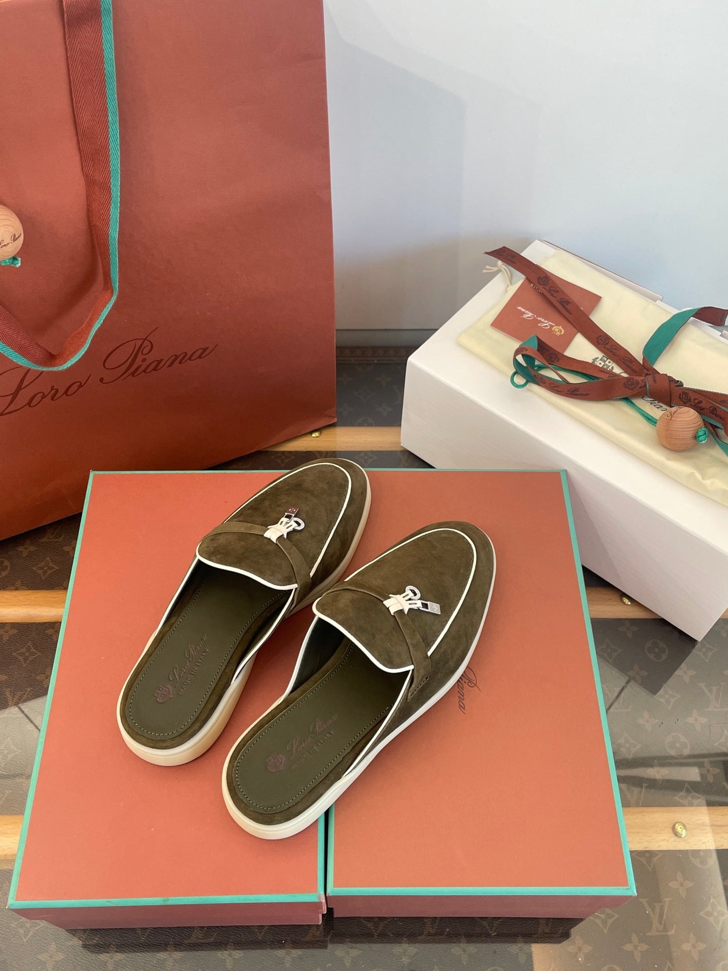 LORO P SUMMER CHARMS LOAFERS