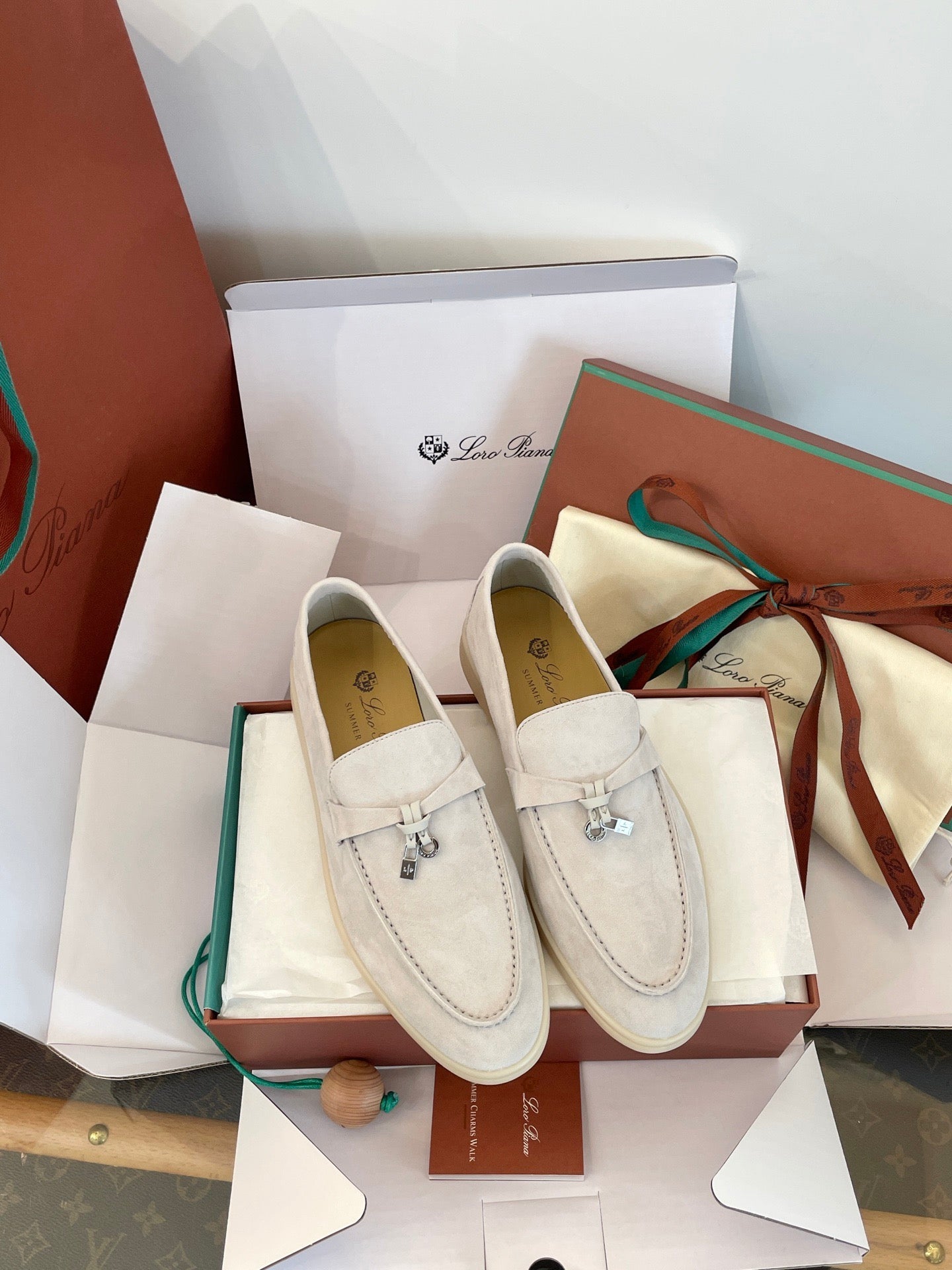 LORO P SUMMER CHARMS LOAFERS