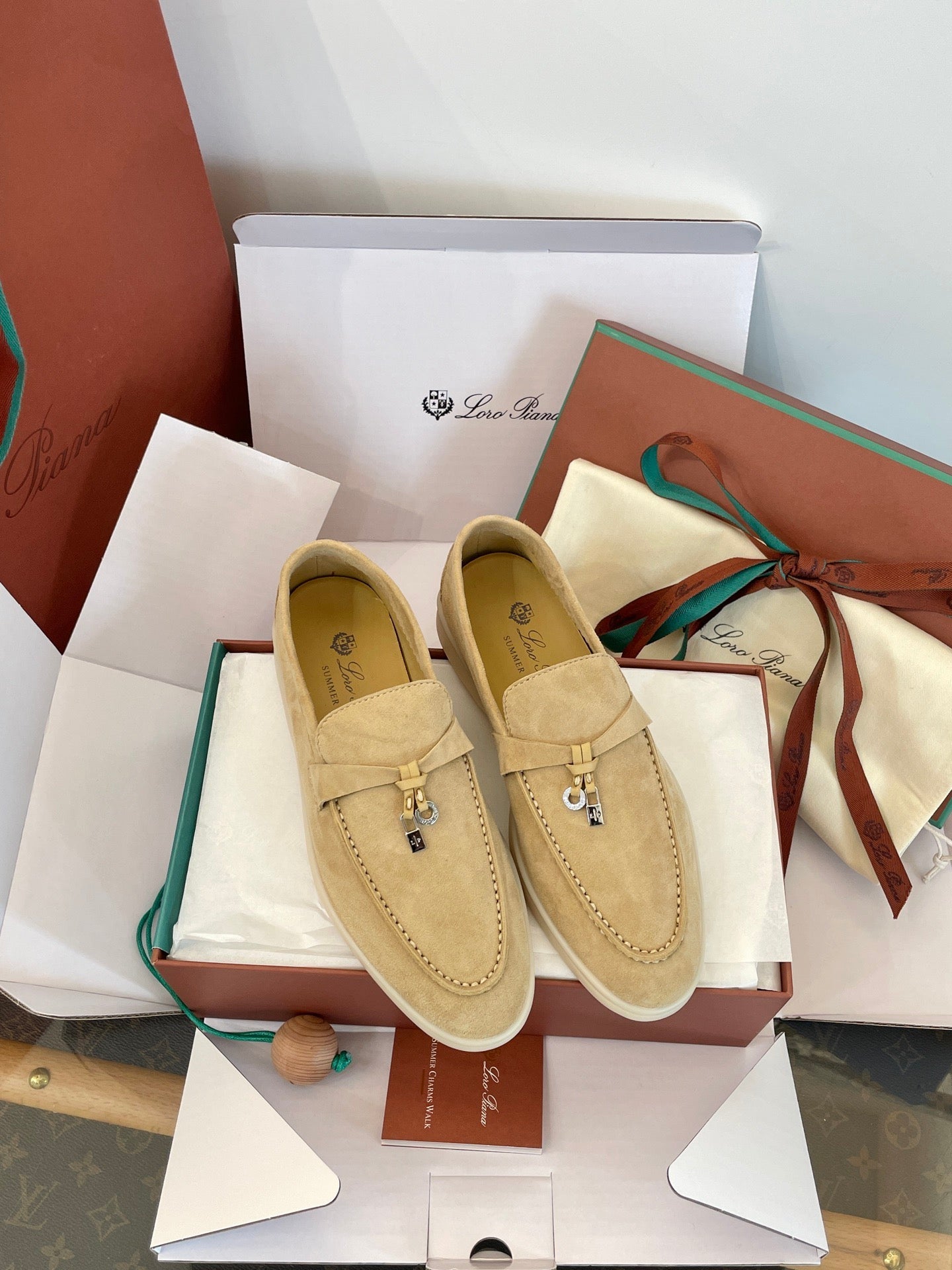 LORO P SUMMER CHARMS LOAFERS
