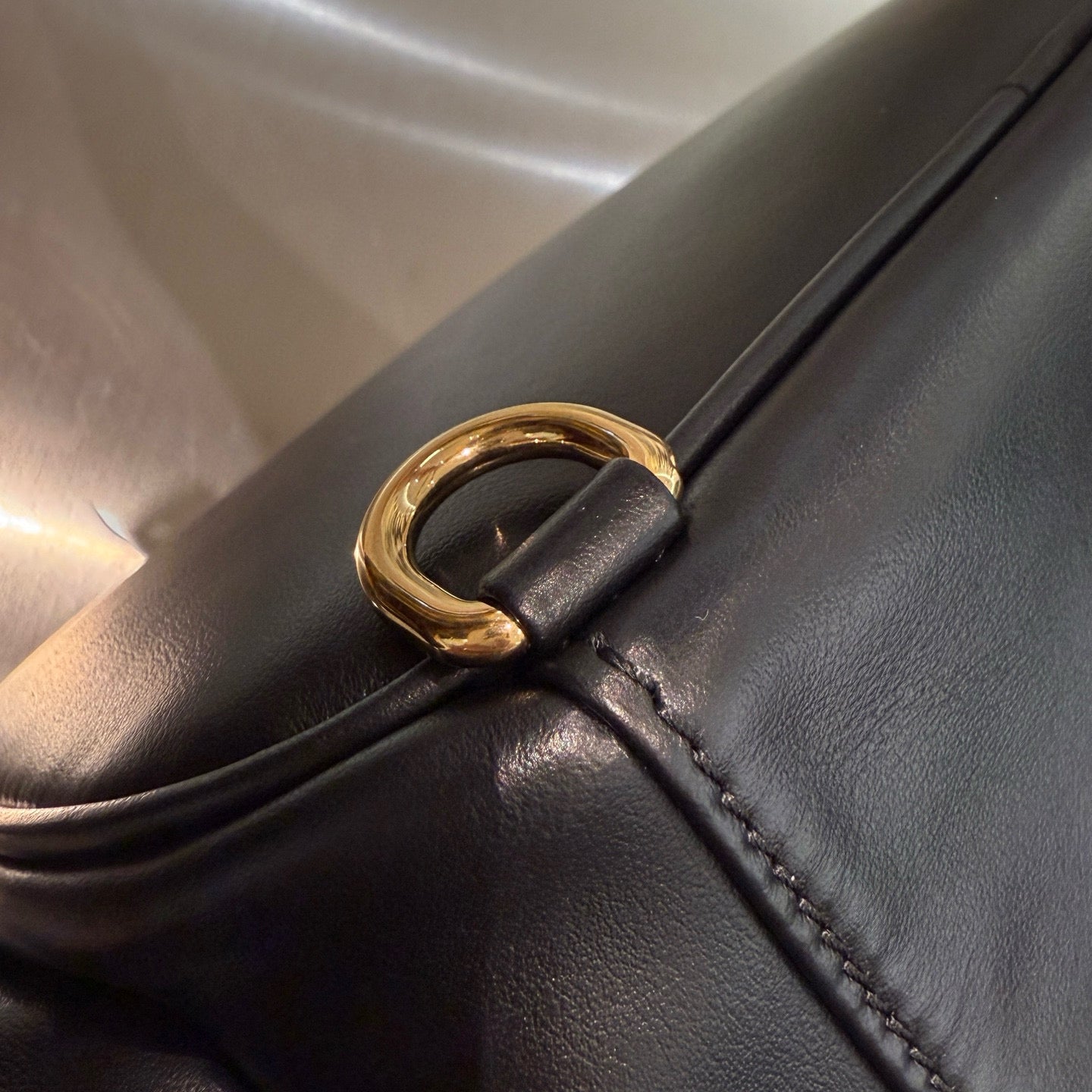 MIU M LEATHER BACKPACK