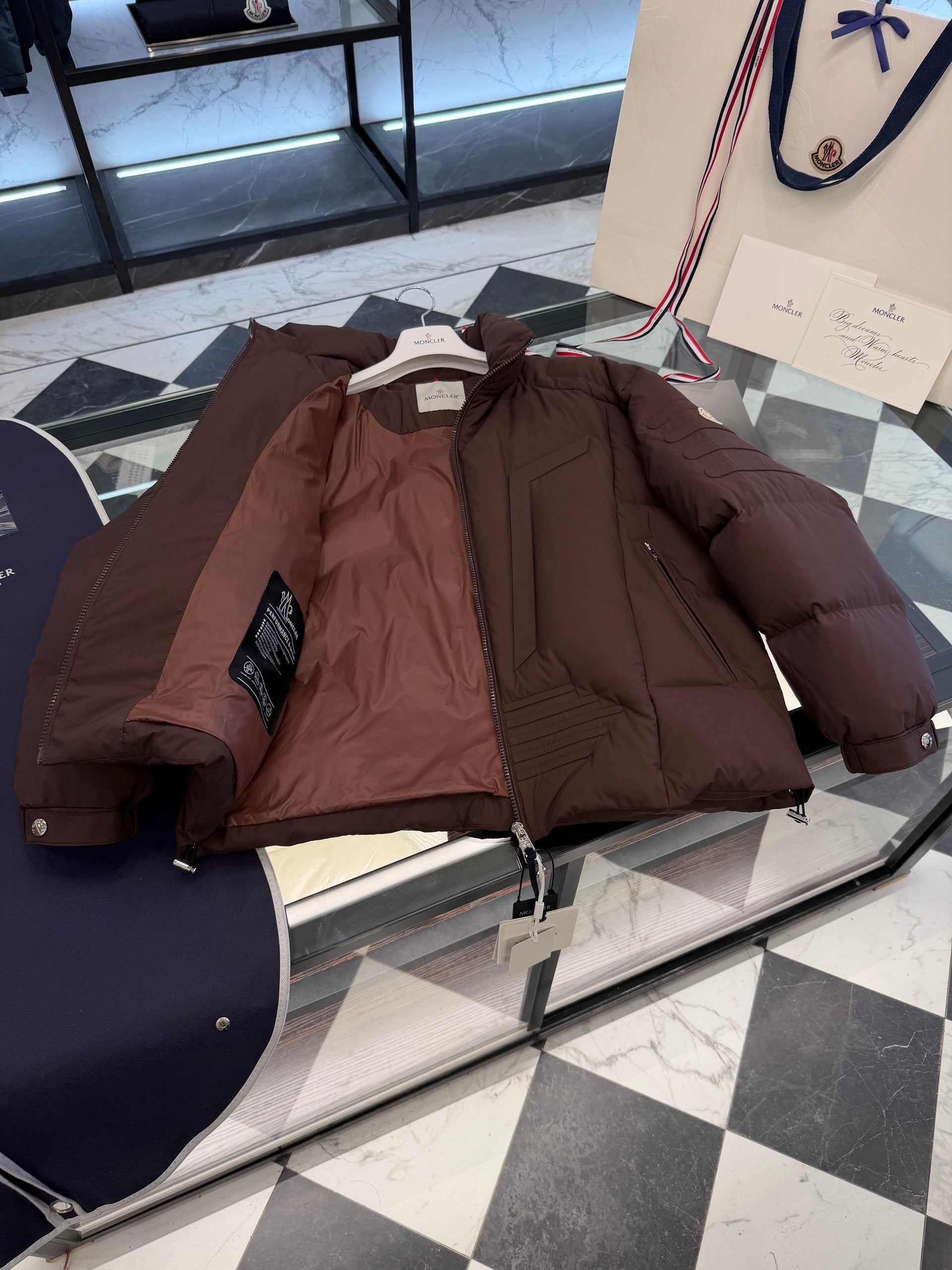 MONC MATT BLACK JACKET