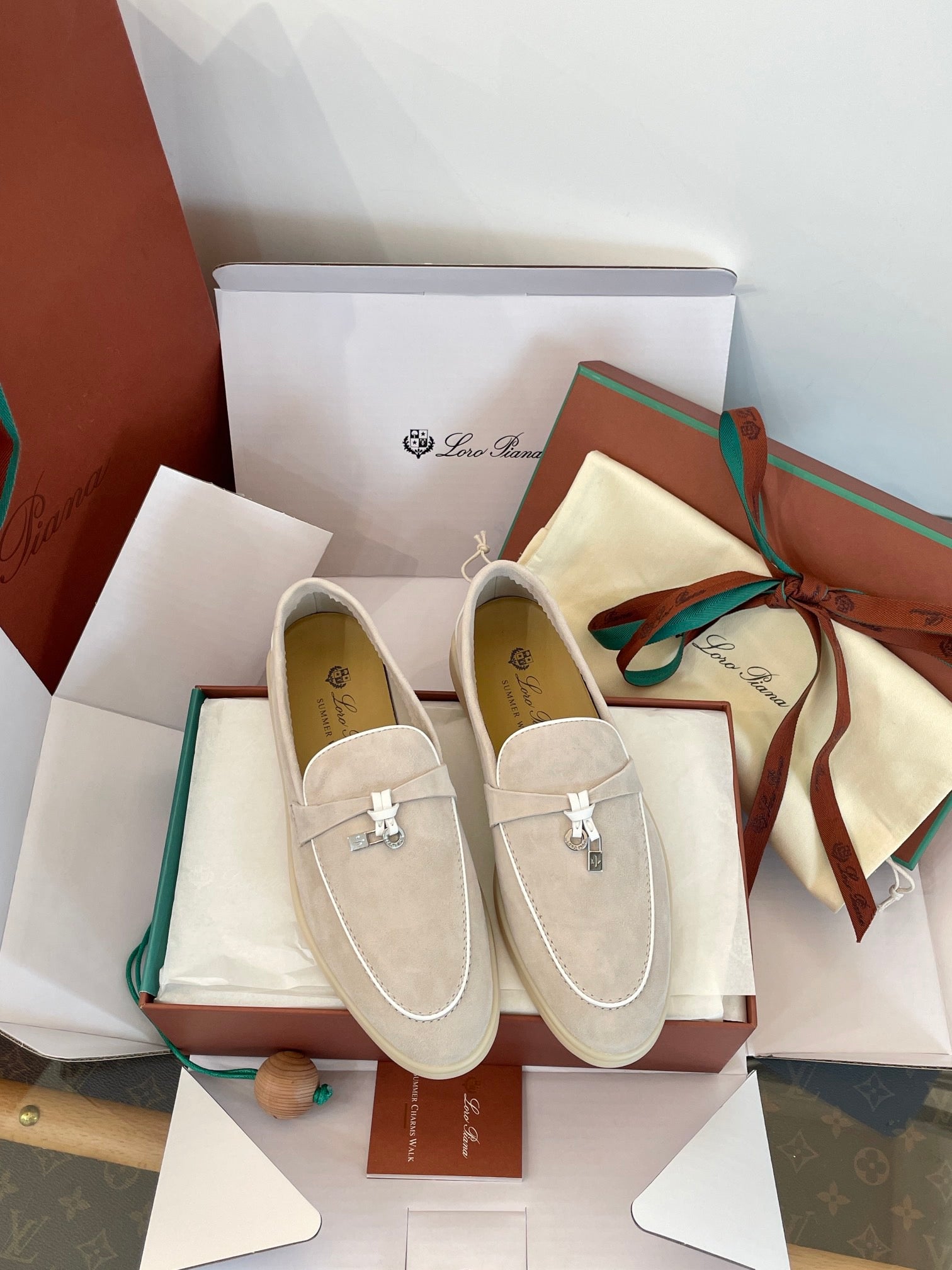 LORO P SUMMER CHARMS LOAFERS