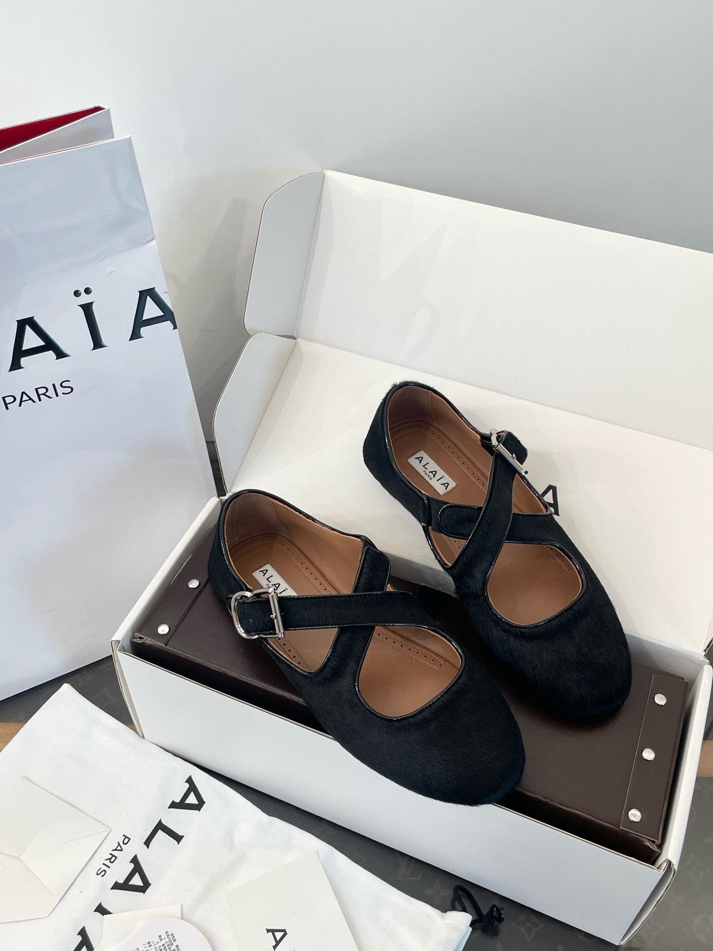 ALAIA BALLET FLATS
