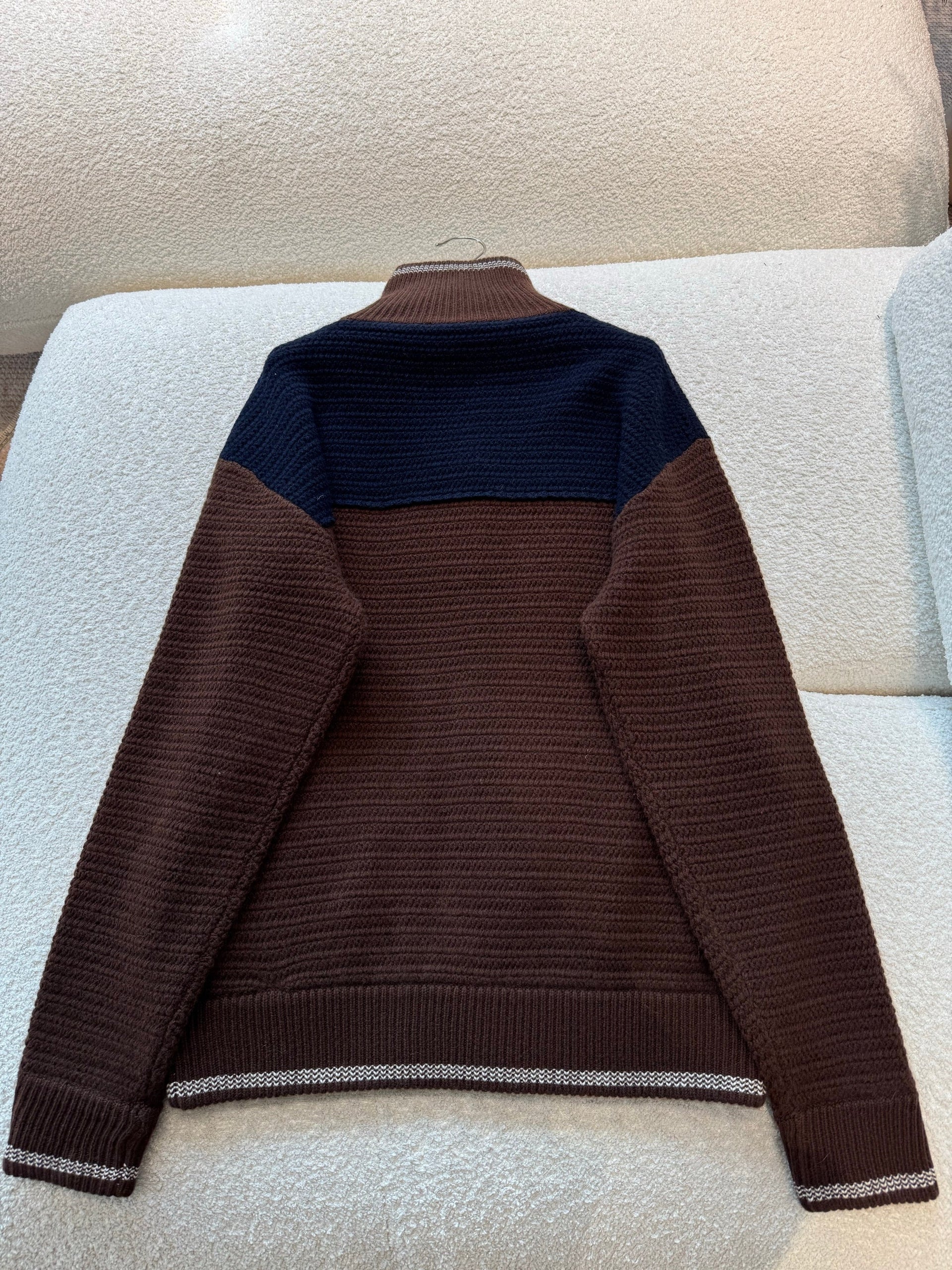 MIU M ZIP CARDIGAN